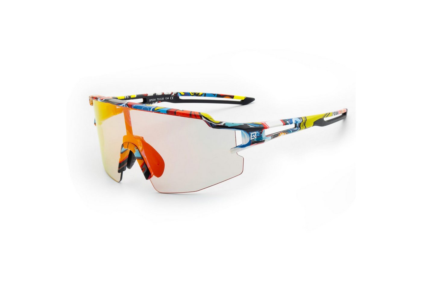 ROCKBROS Fahrradbrille Sportbrille Herren Outdoor Radfahren Angeln Golf PC Rahmen, photochrom, UV400 Schutz, ultraleicht, winddicht Bild 4