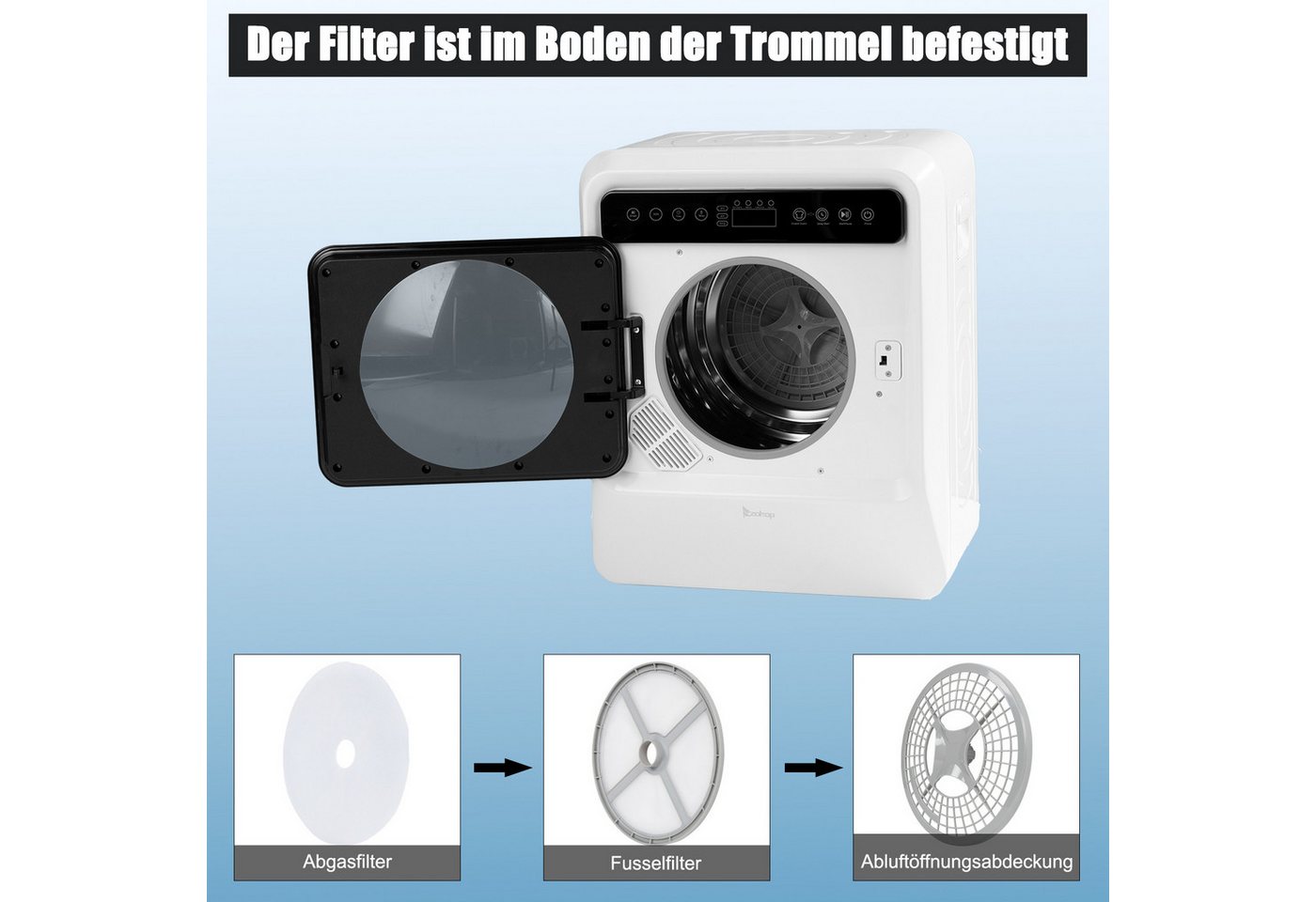 LALAHO Ablufttrockner GDZ40-418E Bild 3
