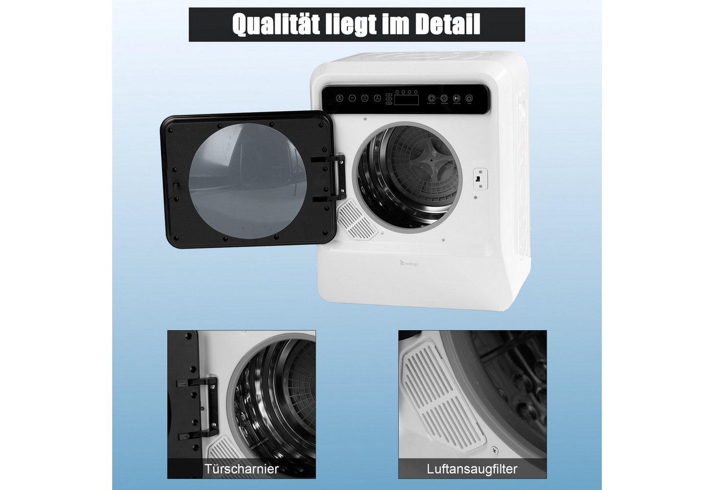 LALAHO Ablufttrockner GDZ40-418E Bild 5