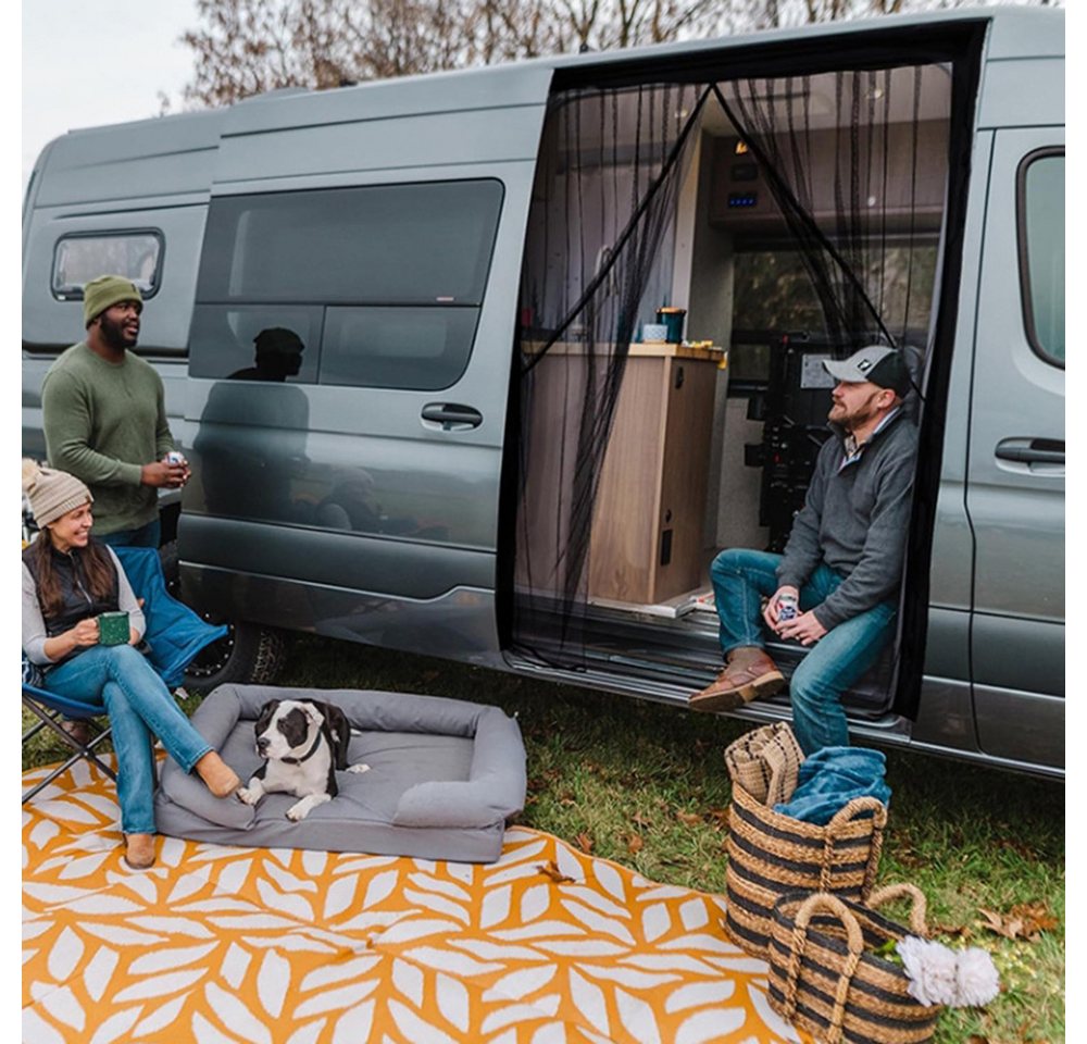 Agger Autosonnenschutz Universelles Auto Heckklappe Moskitonetz,Fliegengitter Auto, (Universelles Insektenschutznetz mit Klettverschluss), für Standard-Dach,für Caravan Camping