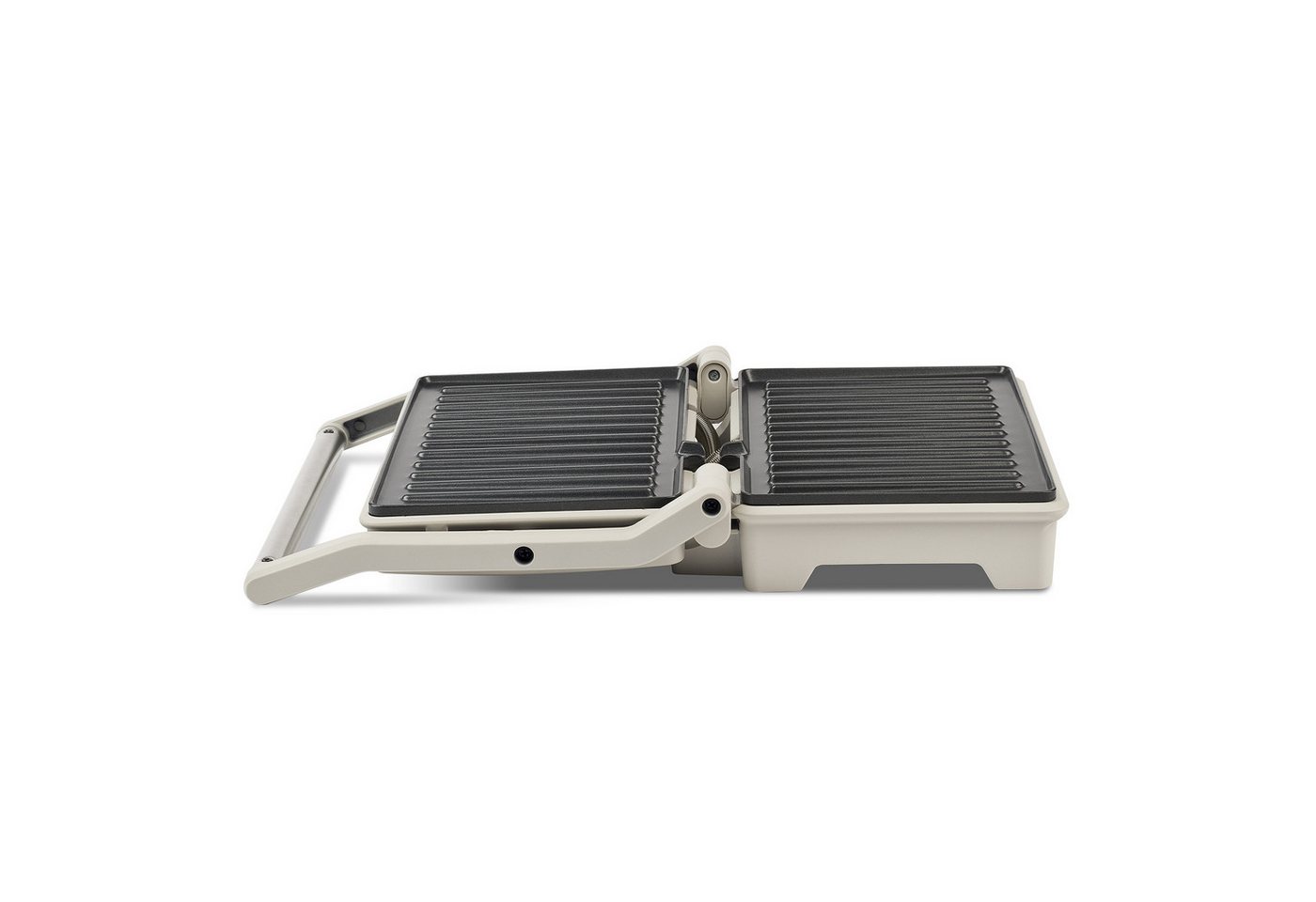 Girmi Kontaktgrill TS15, 900 W, Keramik-Antihaft, 180°-Öffnung, Fettauffangschale