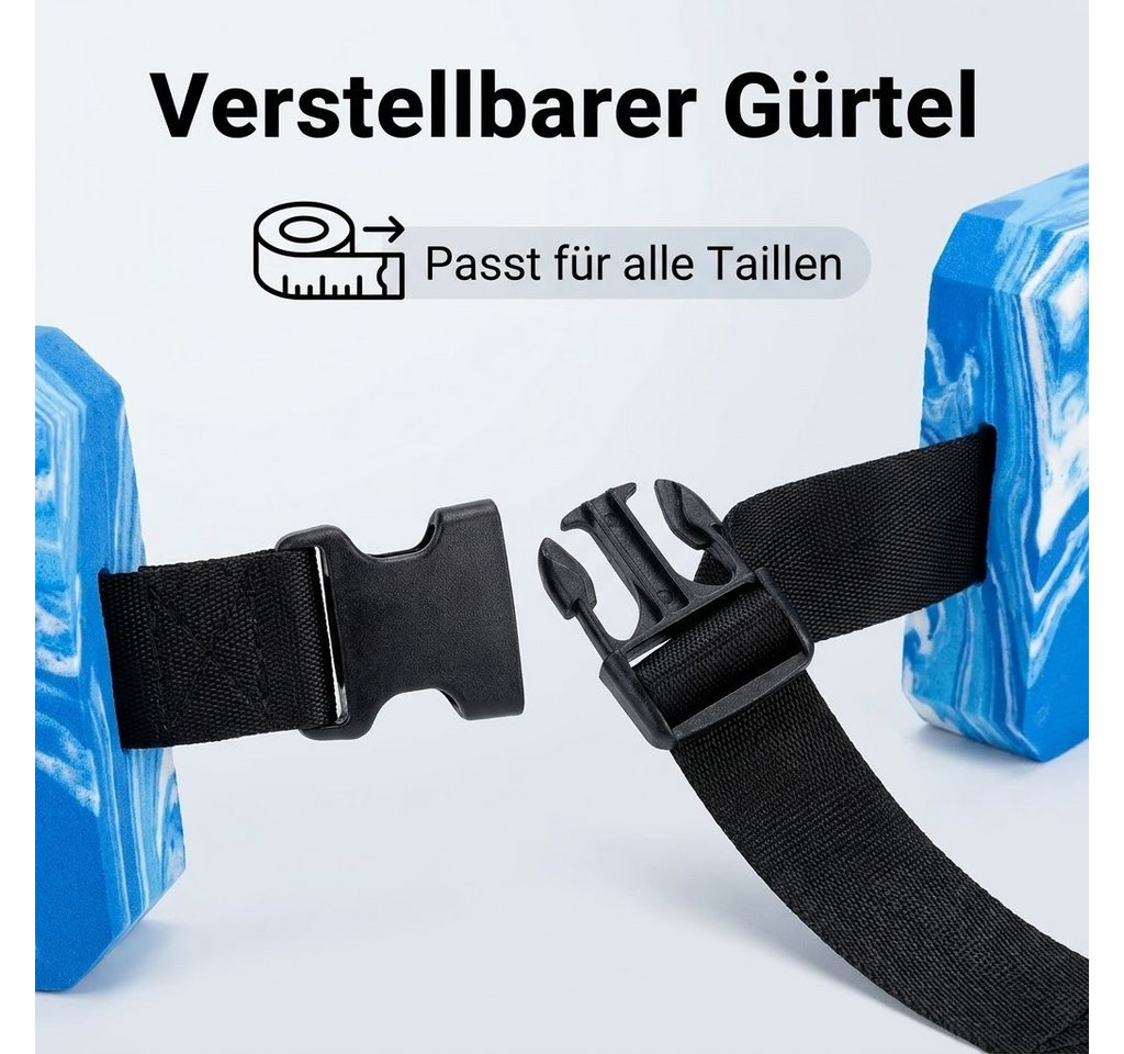 POPOLIC Schwimmgürtel Schwimmgürtel mit Auftrieb – Schaumgürtel für Anfänger