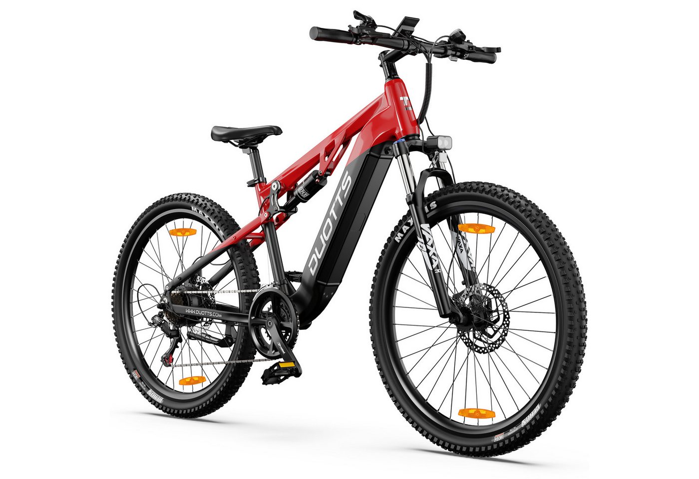 DUOTTS E-Bike Mountainbike E29 herren Elektrofahrrad 48V 13.5AH 50Nm 27.5 Zoll damen 648WH, 14 Gang Shimano Shimano Schaltwerk, Kettenschaltung, Heckmotor, 648 Wh, IPX4, max. Steigung 20–30°, max. Belastung 150 kg, E-bikes Bild 5