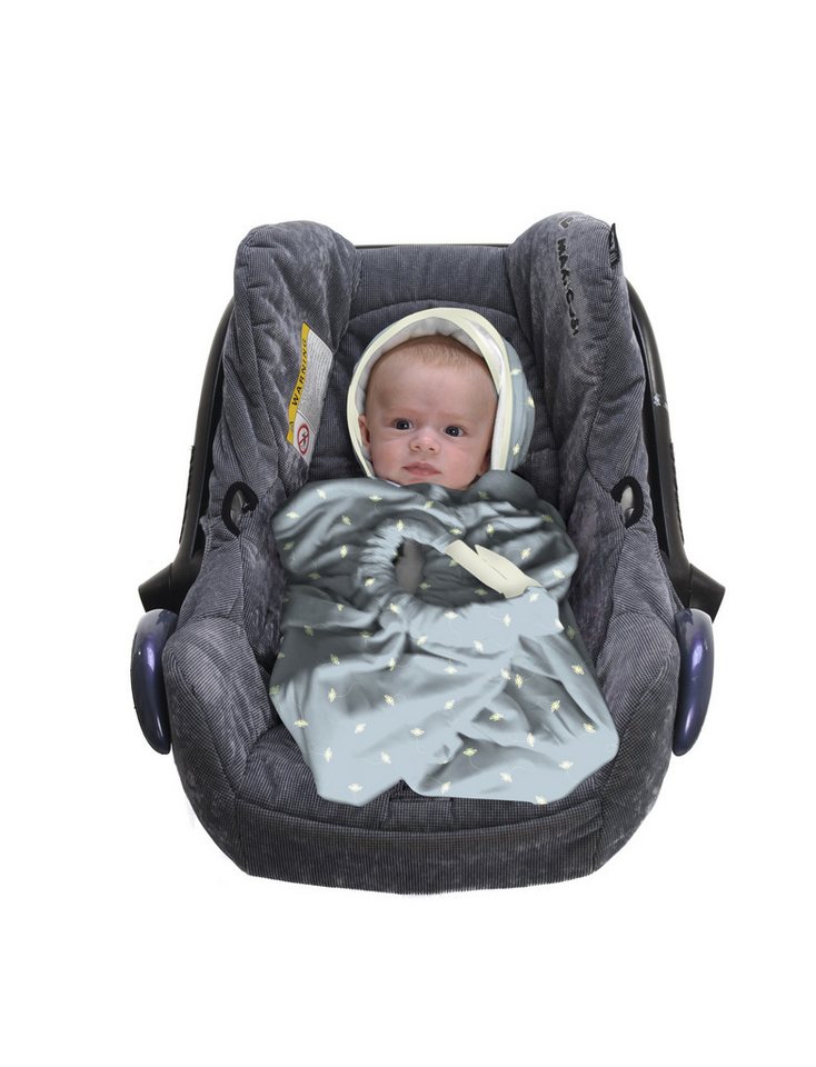 Snugglebundl Tragetuch Hebetuch & Tragetuch mit Griffen — Baby heben ohne Aufwecken, Babytragetuch mit Kopf- und Nackenstütze Bild 2