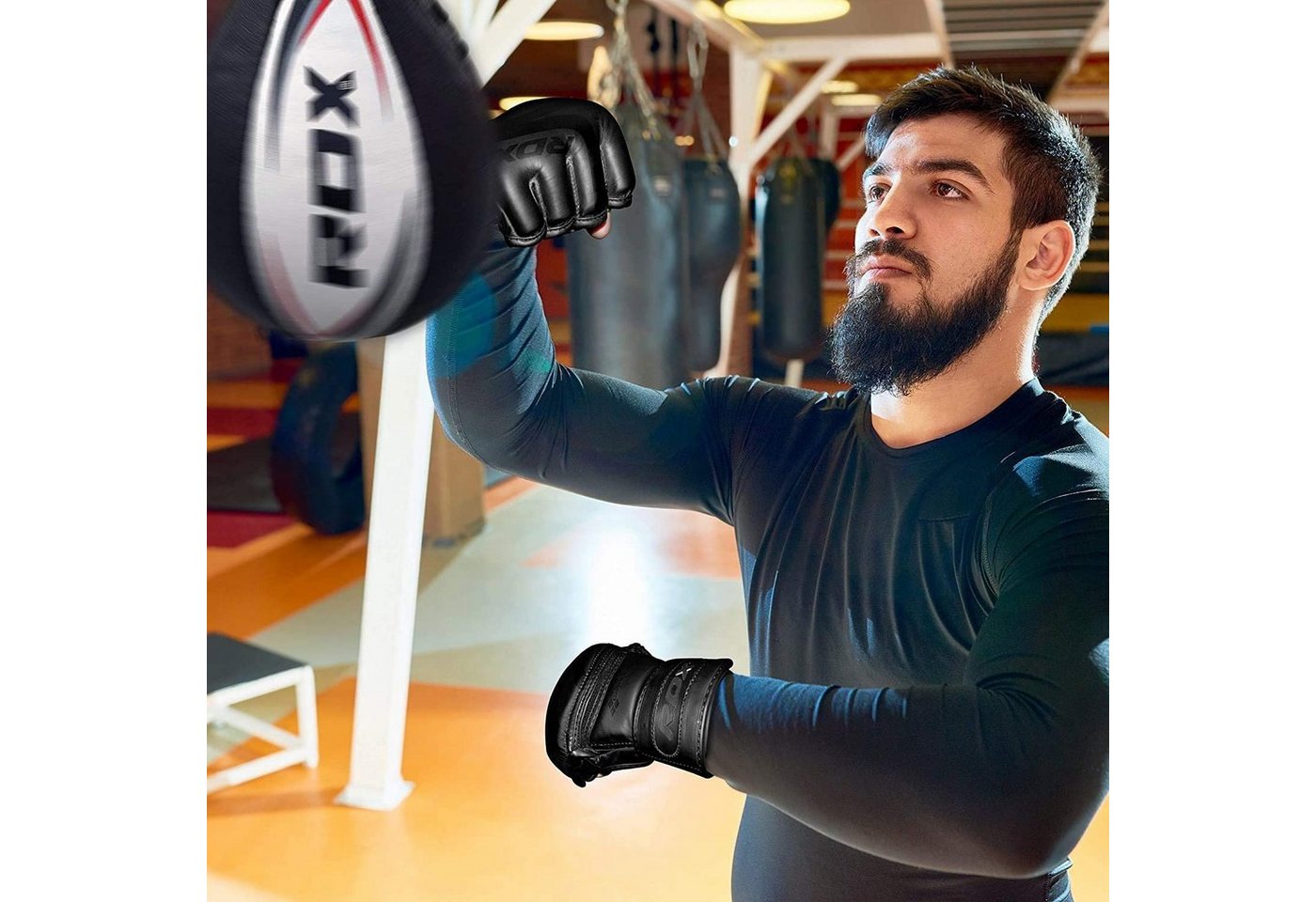 RDX Sports MMA-Handschuhe RDX MMA Handschuhe Professional Martial Arts Boxsack Sparring Bild 2