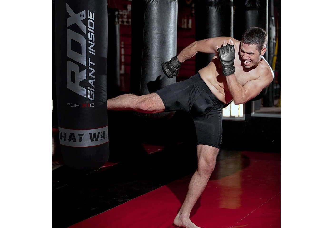 RDX Sports MMA-Handschuhe RDX MMA Handschuhe Professional Martial Arts Boxsack Sparring Bild 3