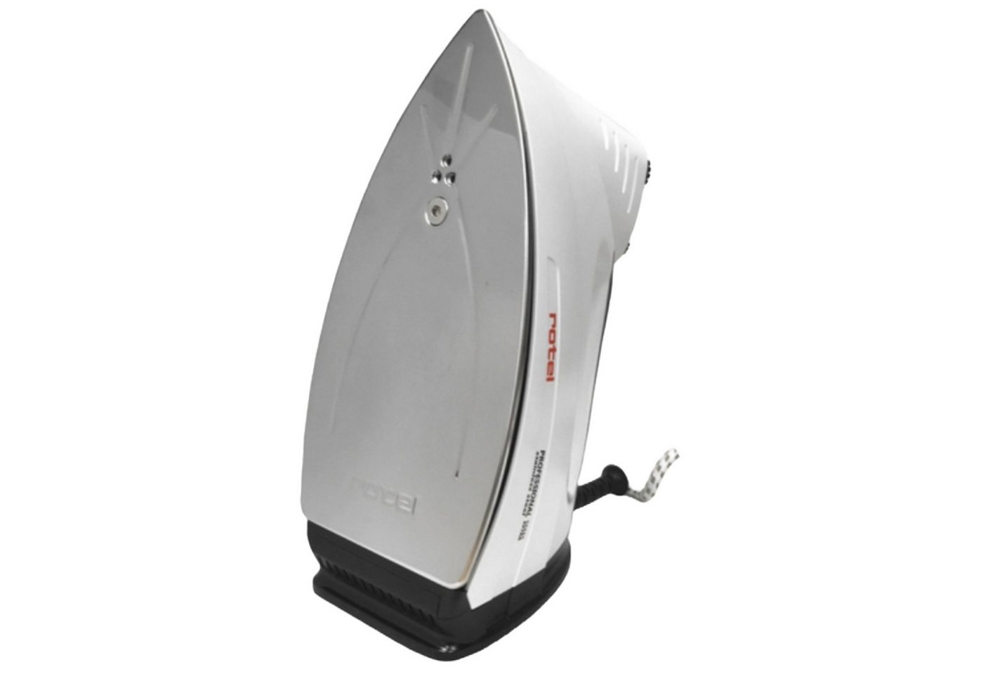 Rotel Dampfbügeleisen Rotel Professional Extra Dampfbügeleisen Schwarz Edelstahlsohle 800W