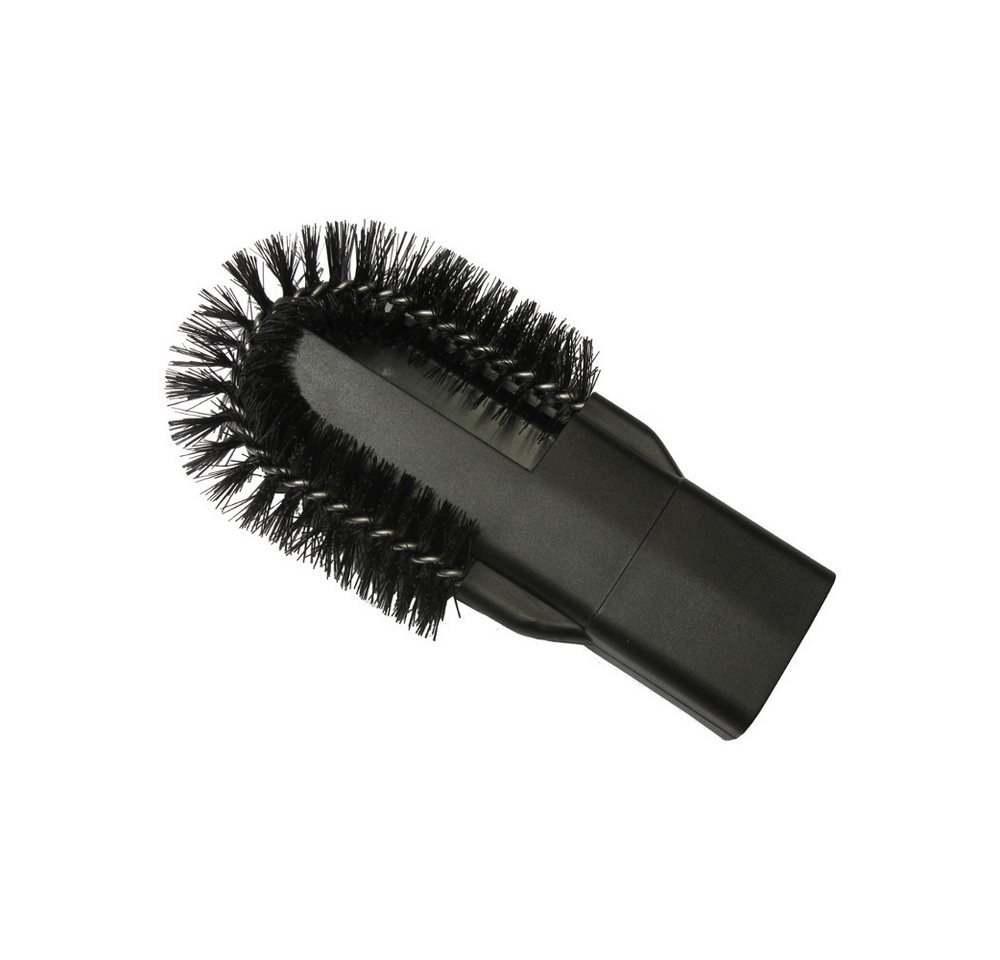 Trade-Shop lange Fugendüse mit Heizkörperaufsatz, flexible Saugdüse für Staubsauger 30/32/35/37mm, Zubehör für Nilfisk, Numatic, Kärcher, Einhell, Grundig, Hoover und viele mehr, extra lang 62cm, schmal, 32mm - 37mm, mit abnehmbarem Bürstenaufsatz