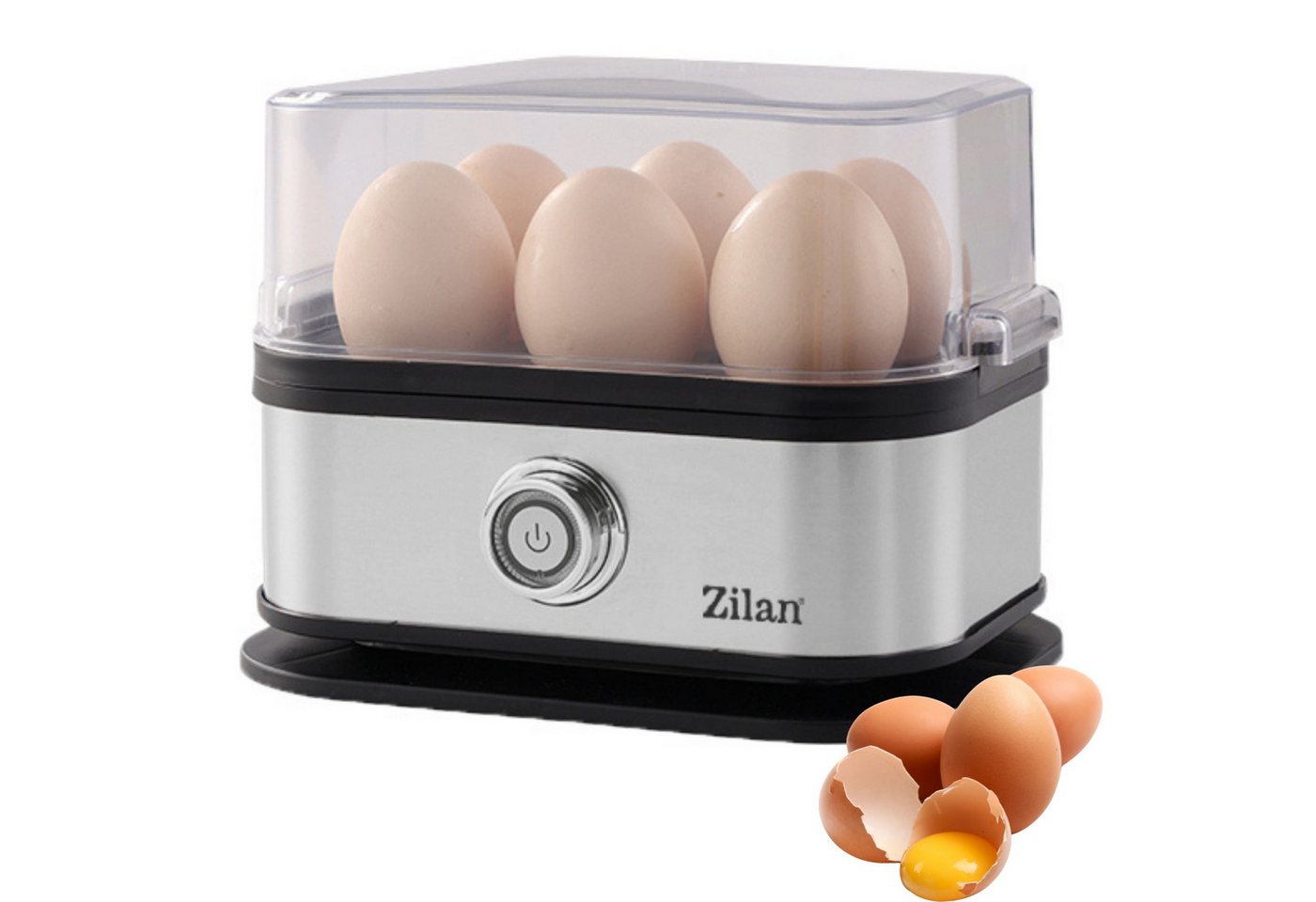 Zilan Eierkocher ZLN-4109, Anzahl Eier: 6 St., 200 W, Für bis zu 6 Eier Bild 3