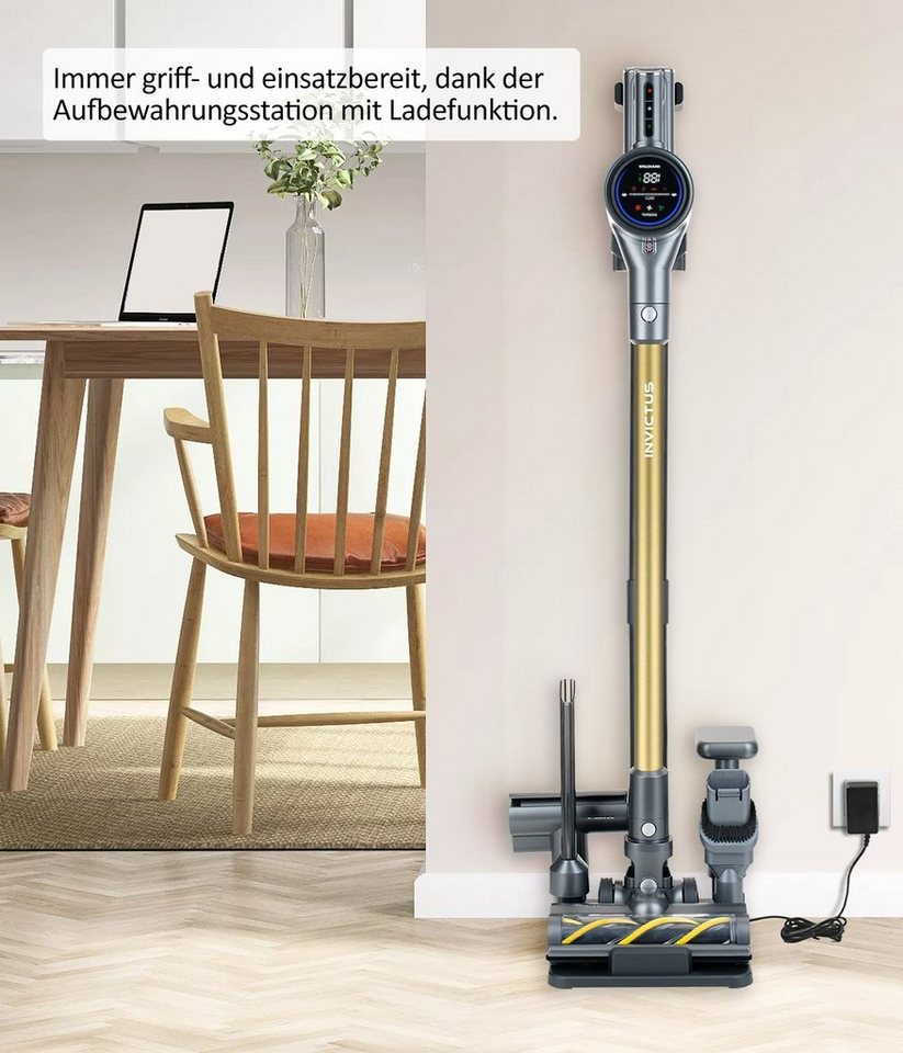 Genius Akku-Bodenstaubsauger INVICTUS X8 Aufbewahrungsstation mit Ladefunktion, Aufbewahrungsstation mit Ladefunktion - auch für X8 Pro geeignet Bild 4