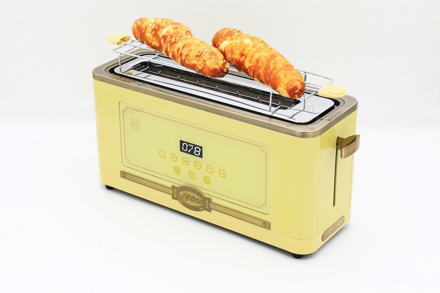 Kaiser Küchengeräte Toaster T 4000 ElfEm Retro-Toaster, 6 verschiedene Toaststufen, Retro-Toaster, 6 verschiedene Toaststufen für beste Ergebnisse