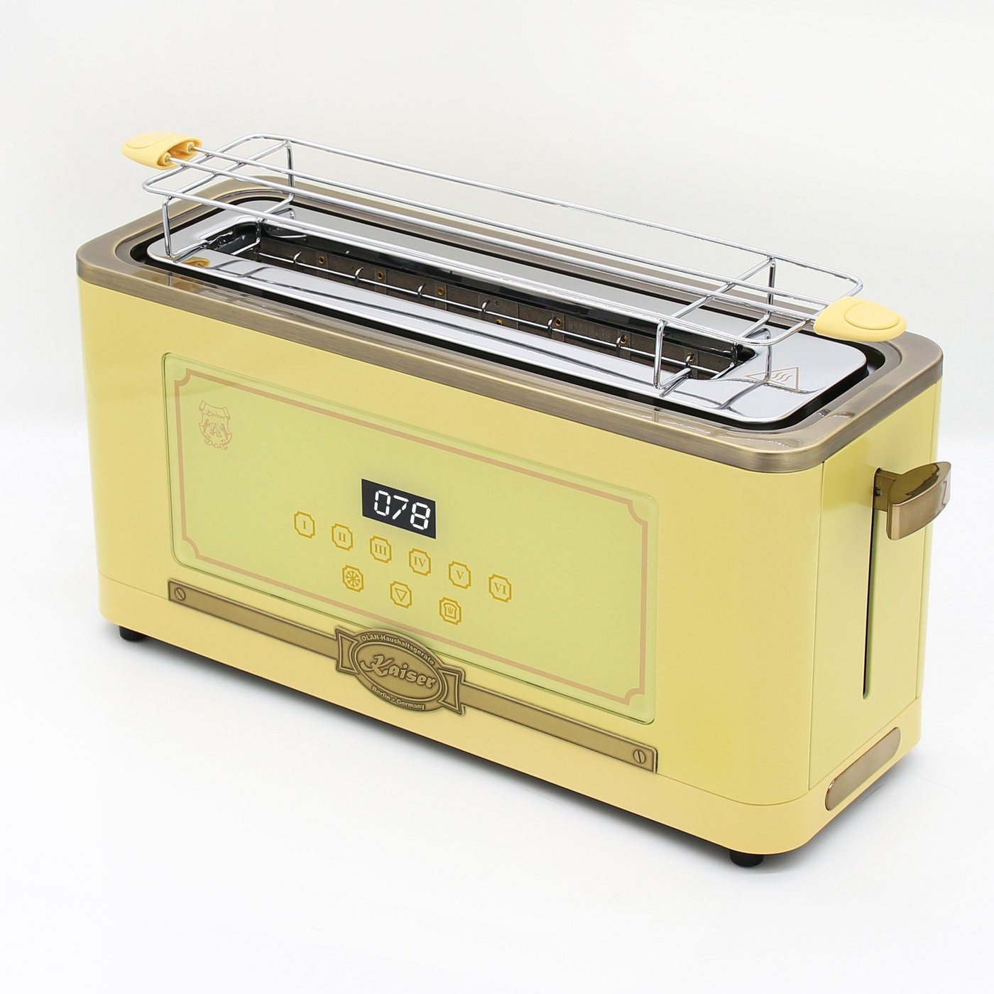 Kaiser Küchengeräte Toaster T 4000 ElfEm Retro-Toaster, 6 verschiedene Toaststufen, Retro-Toaster, 6 verschiedene Toaststufen für beste Ergebnisse Bild 2