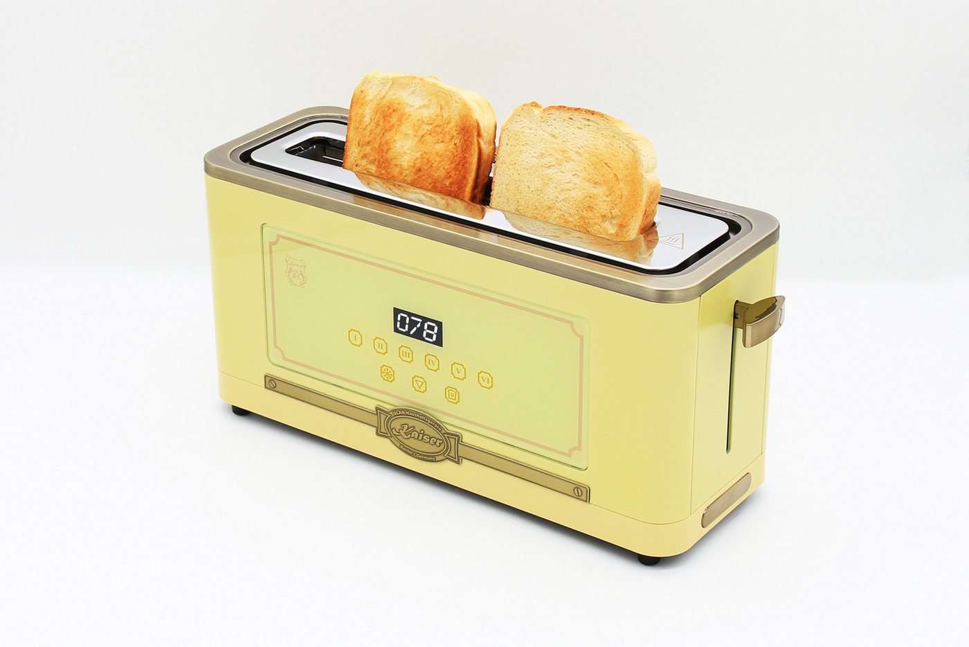 Kaiser Küchengeräte Toaster T 4000 ElfEm Retro-Toaster, 6 verschiedene Toaststufen, Retro-Toaster, 6 verschiedene Toaststufen für beste Ergebnisse Bild 4