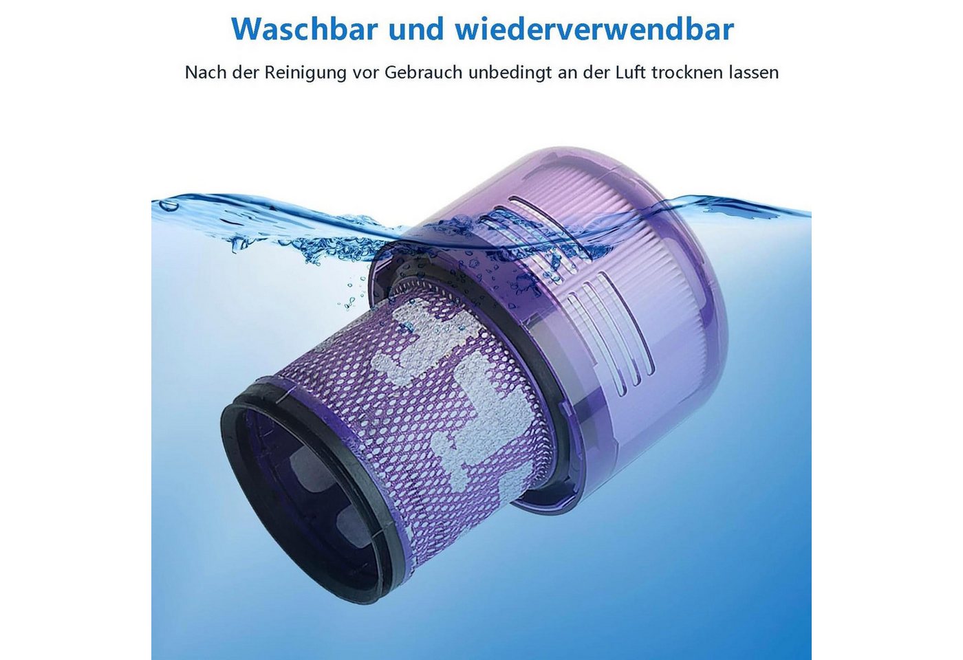 CoolGadget HEPA-Filter 6x Ersatzfilter für Dyson V12, Zubehör für Für Dyson, Premium Hepa Ersatz Filter aus dem Zubehör 100% passgenau Bild 4
