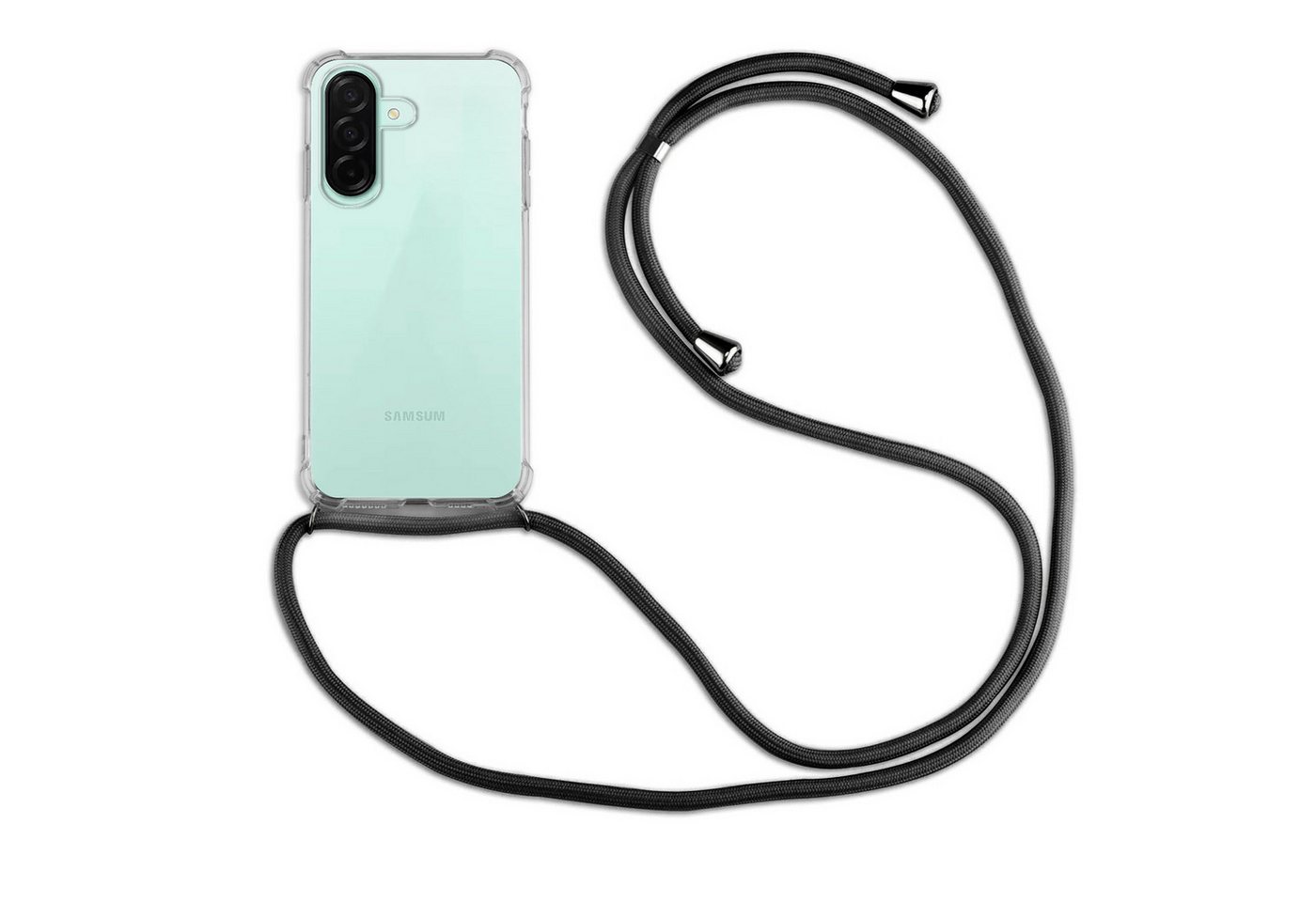 betterfon Handykette für Samsung Galaxy A26 Handyhülle mit Band & Kordel Bumper, Premium-Panzerung – stoßfest, kratzresistent & passgenau Bild 2