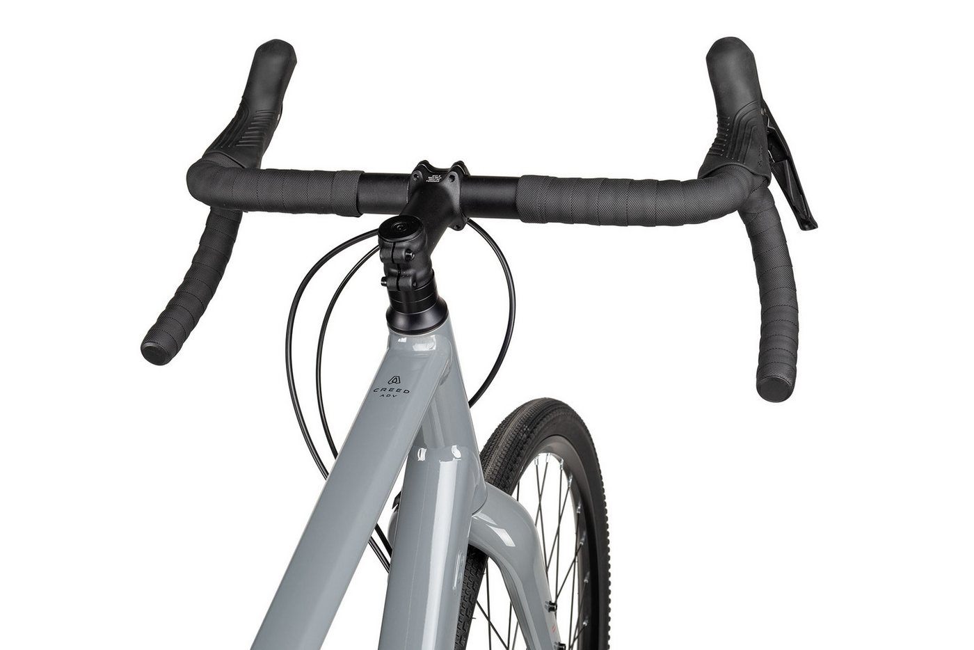 Axess Gravelbike CREED ADV, 12 Gang Shimano GRX RD-RX822, 12-Speed, Shadow Plus Schaltwerk, Kettenschaltung, hydraulische Scheibenbremse schwarz/grau Bild 3