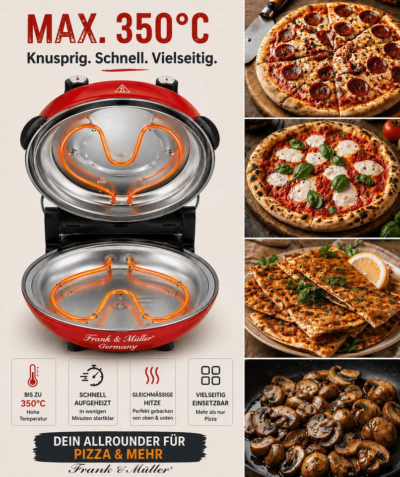 Frank & Müller Germany Pizzaofen F&M Pizzamaker Bild 2