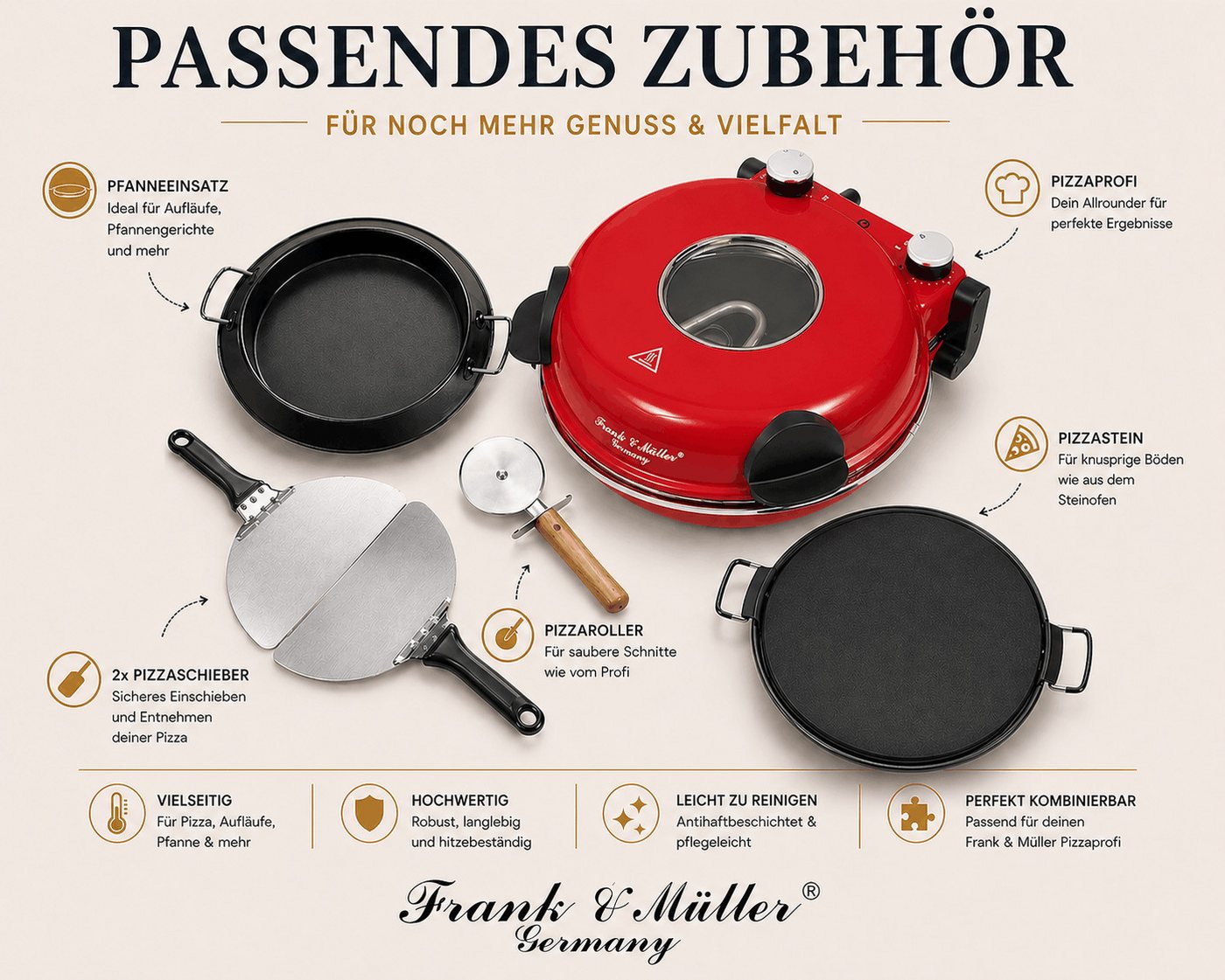 Frank & Müller Germany Pizzaofen F&M Pizzamaker Bild 3
