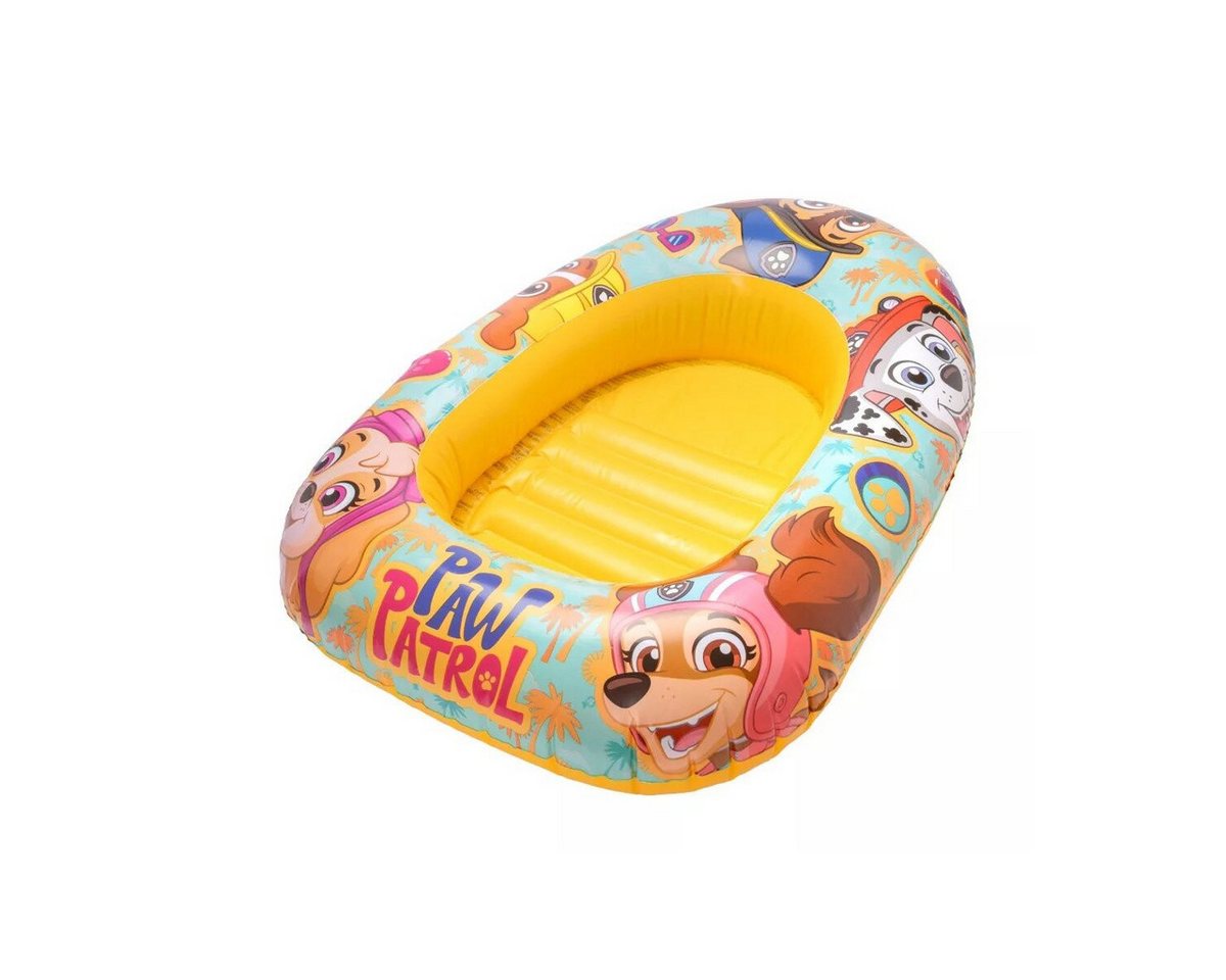 PAW PATROL Schwimmring Paw Patrol Palm aufblasbares Boot 100x60 cm (1-tlg)