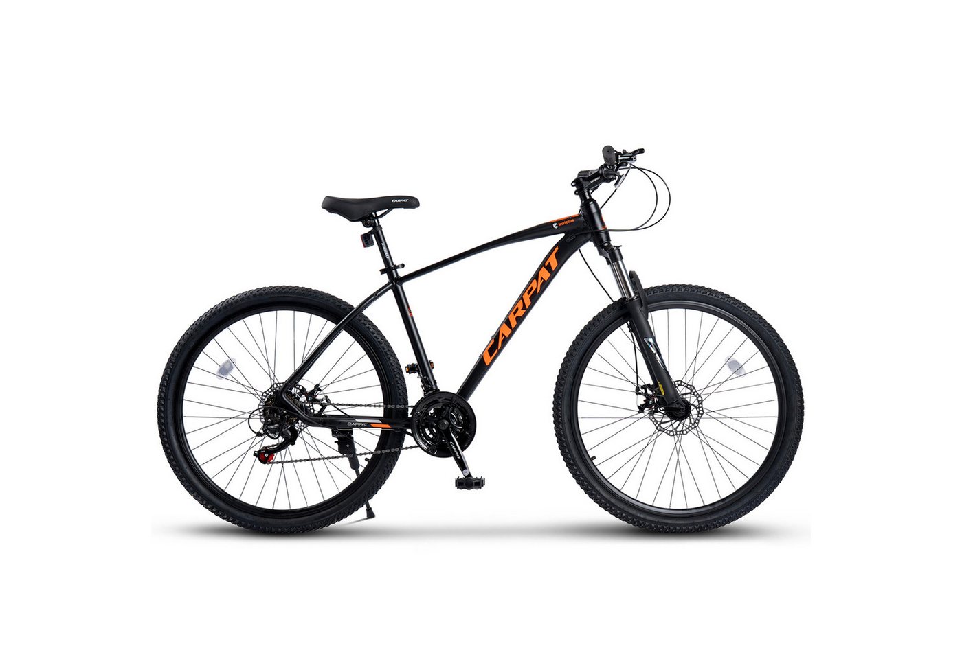 CARPAT SPORT Mountainbike 27,5 29 Zoll MTB Fahrrad für Herren Damen, 21 Gang Shimano TZ Tourney Schaltwerk, Kettenschaltung, (Aluminium Rahmen, Mechanische Scheibenbremse), Hardtail Fahrrad