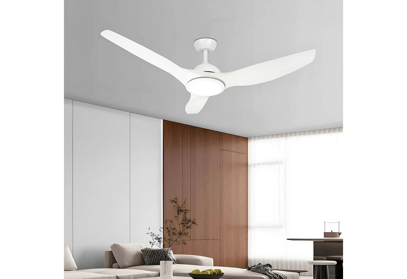 Braytron Deckenventilator mit Licht 3CCT Fernbedienung, Fernbedienung, LED fest integriert Bild 5