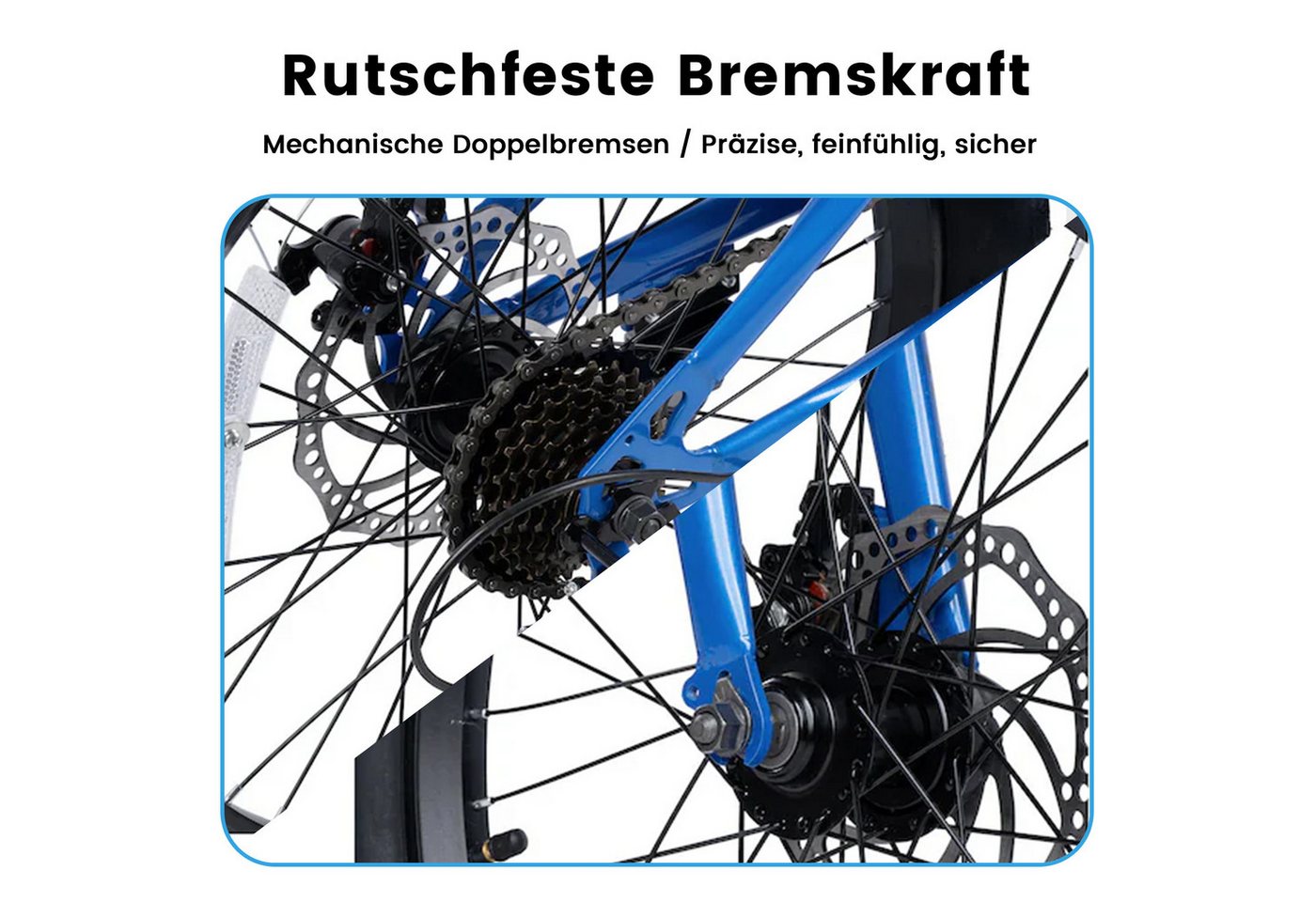 Velors Kinderfahrrad 20 Zoll Mountainbike, 7 Gang Shimano Tourney Schaltwerk, Kettenschaltung, (mechanische Scheibenbremse), Mädchen Jungen MTB Hardtail Fahrrad Bike ab 5 Jahre Bild 5