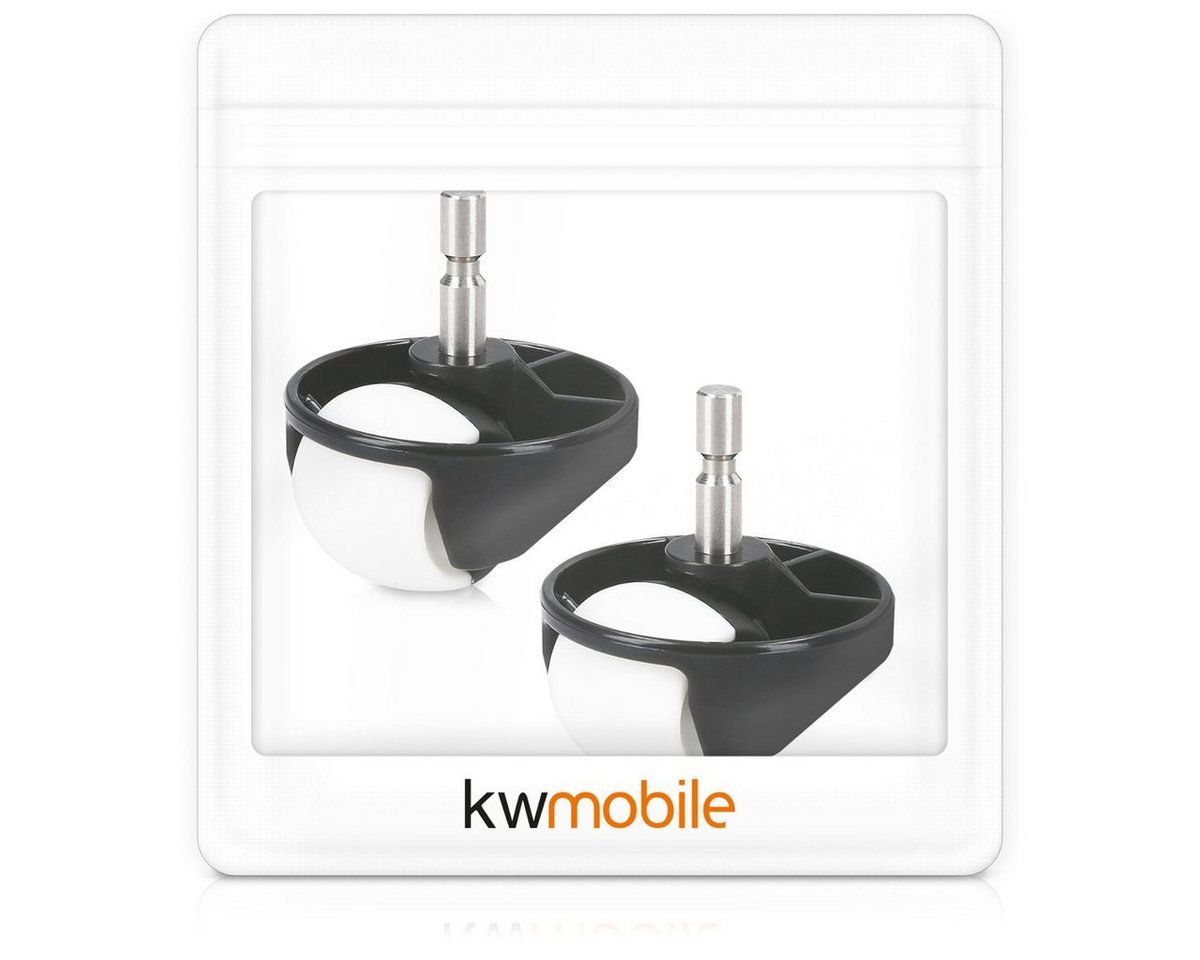 kwmobile Bodenstaubsauger 2x Ersatz-Vorderradmodul iRobot Roomba: 500/600/700/800/900, 2x Rad für iRobot Roomba Serie 500/600/700/800/900