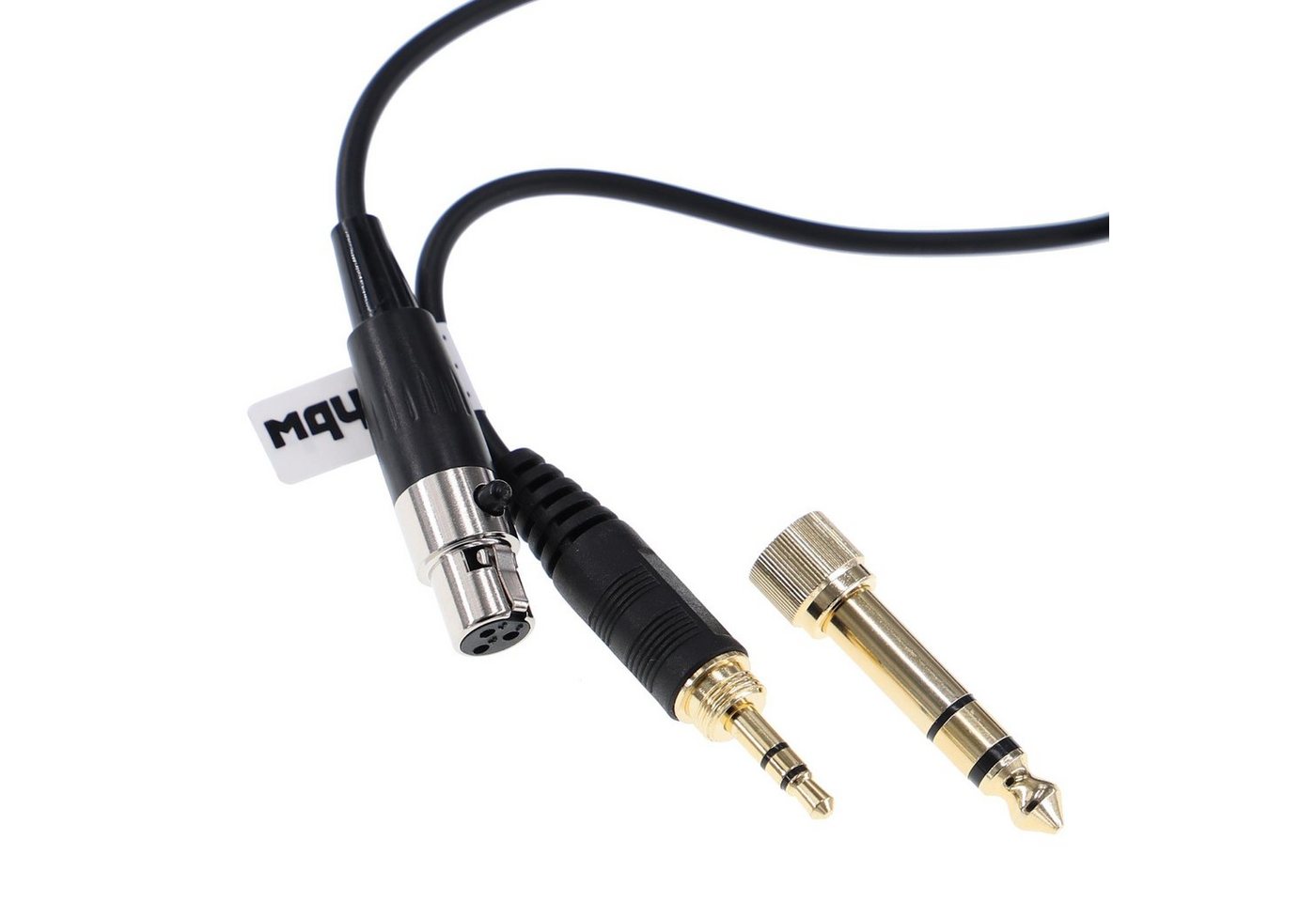 vhbw Audio-Kabel, passend für AKG K271 MK II, K701, K702, K712 Kopfhörer Bild 2