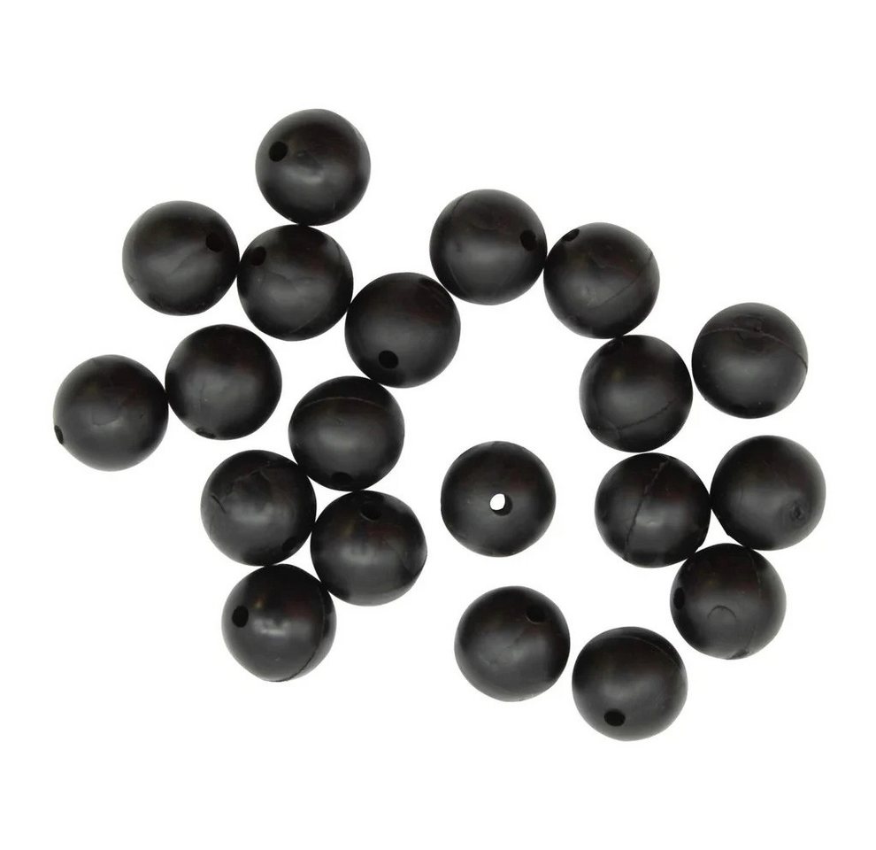 MADCAT Angelwirbel MADCAT Rubber Beads Gummiperlen - 8 oder 10mm wählbar- Wallerangeln, (Spar-Set, 20-St), Für viele verschiedene Angelmethoden geeignet