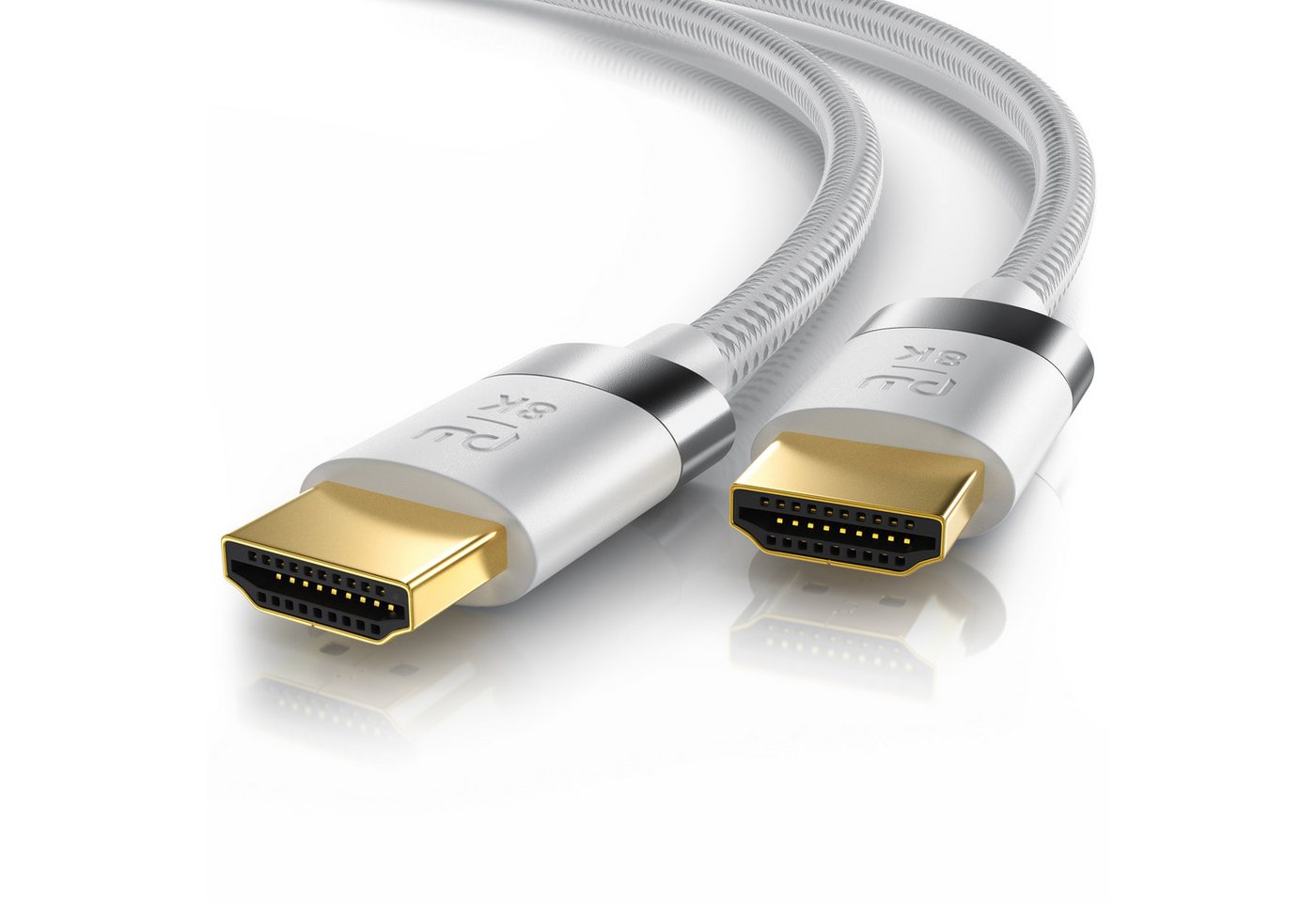 Primewire 16k HDMI Kabel 2.1+, 16k@30Hz 8k@60Hz 4k@120Hz, UHD II, HDMI-Kabel, 2.1, HDMI Typ A (50 cm), Ultra High Speed Ethernet 48Gbps, HDR 10+ eARC 3D VRR, 0,5m