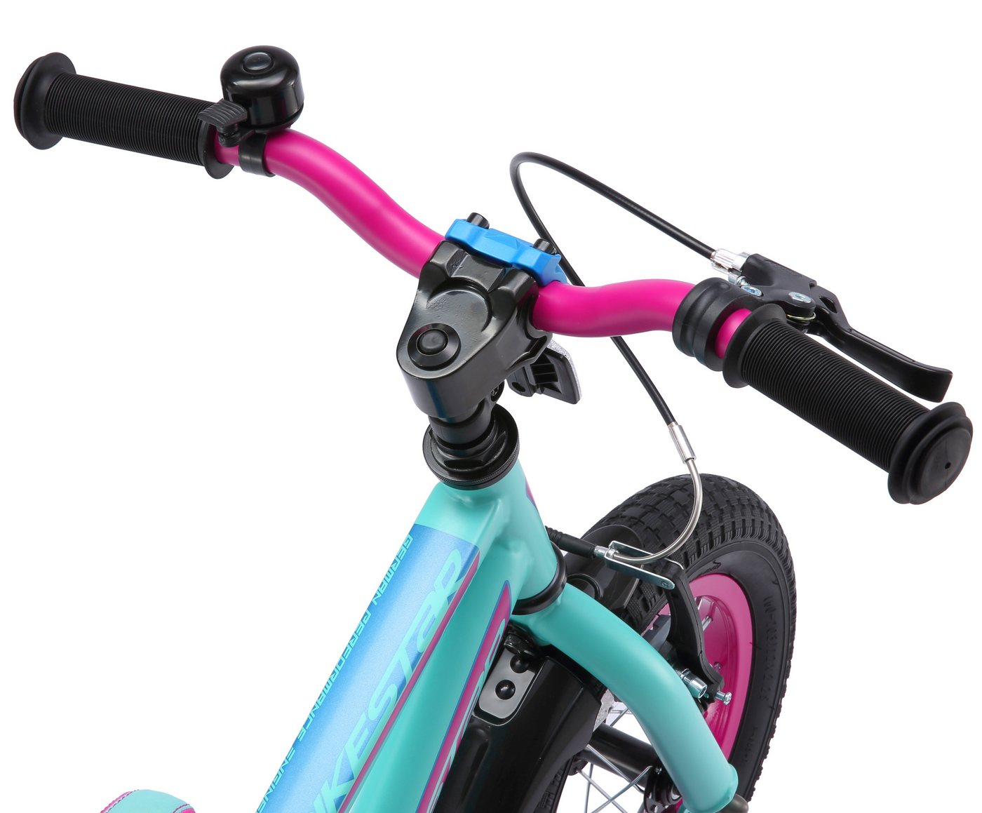 Bikestar Kinderfahrrad Urban Jungle, 12 Zoll, ab 82 cm, 3 - 5 Jahre, Jungen, Mädchen, 1 Gang, Handbremse, Rücktrittbremse, Kettenschutz, Höhenverstellbar Bild 4
