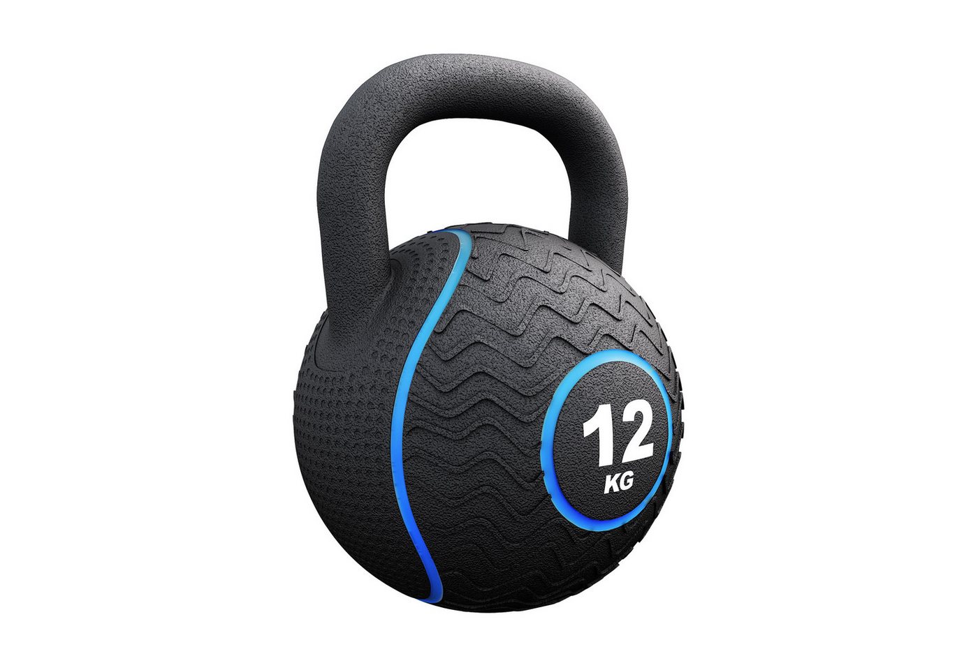 GORILLA SPORTS Kettlebell Kettlebell Gummi 4–20 kg, Bodenschutz, Functional Training Bild 3