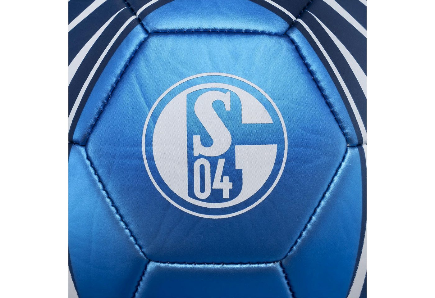 FC Schalke 04 Fußball Ball Metallic Gr. 5 (1-St) Bild 3