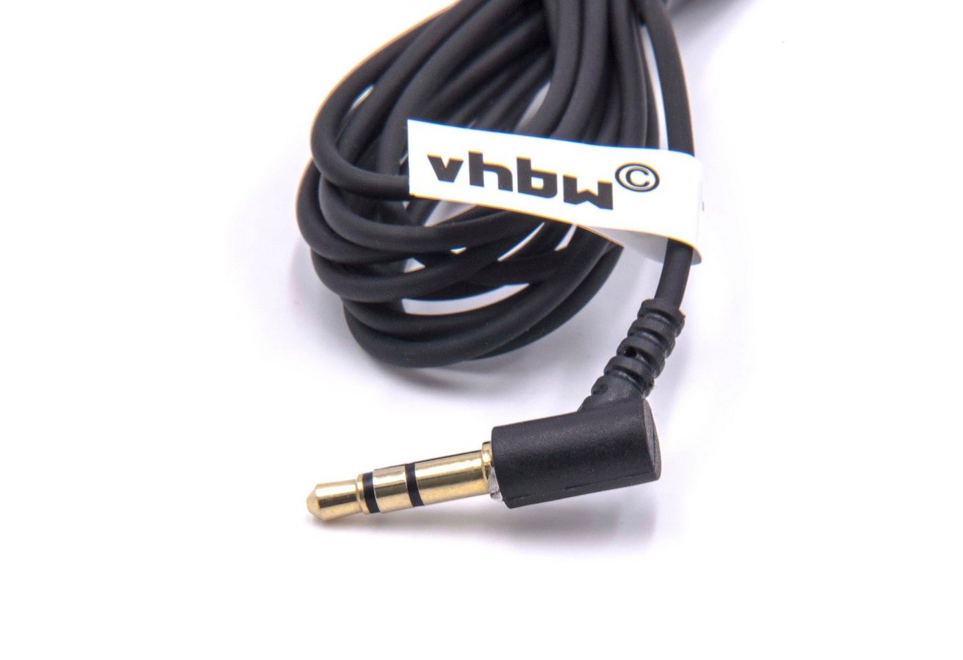 vhbw passend für Bose QuietComfort QC2, 2, QC15, 15 Kopfhörer / Mobilfunk Audio-Kabel, Inkl. Lautstärkeregler