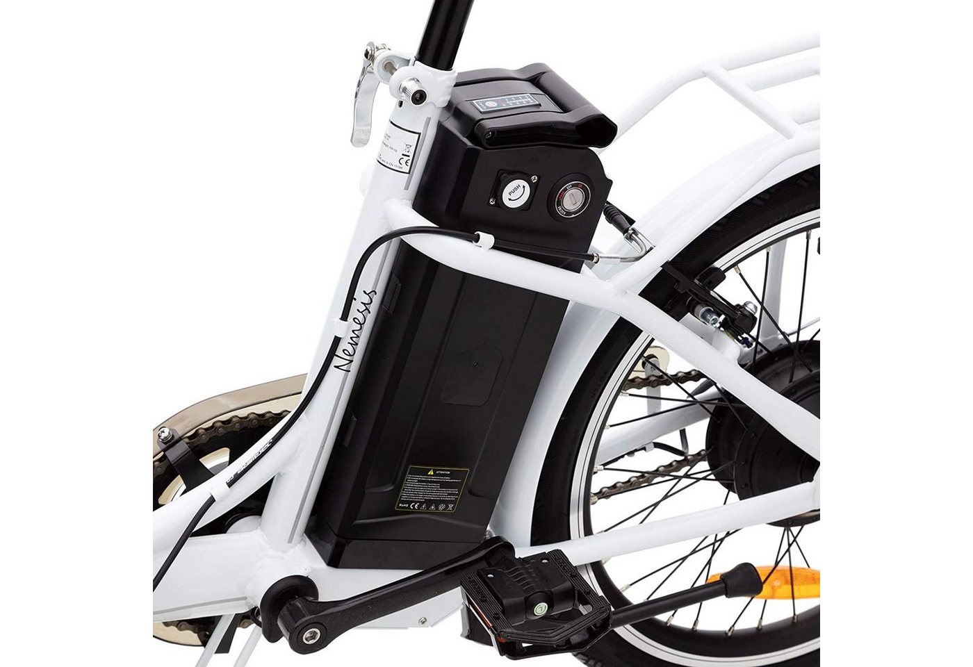 VECOCRAFT E-Bike Faltrad Nemesis 20 Zoll 6gang e-bike klapprad, 6 Gang, Kettenschaltung, Heckmotor, 288,00 Wh Bild 5
