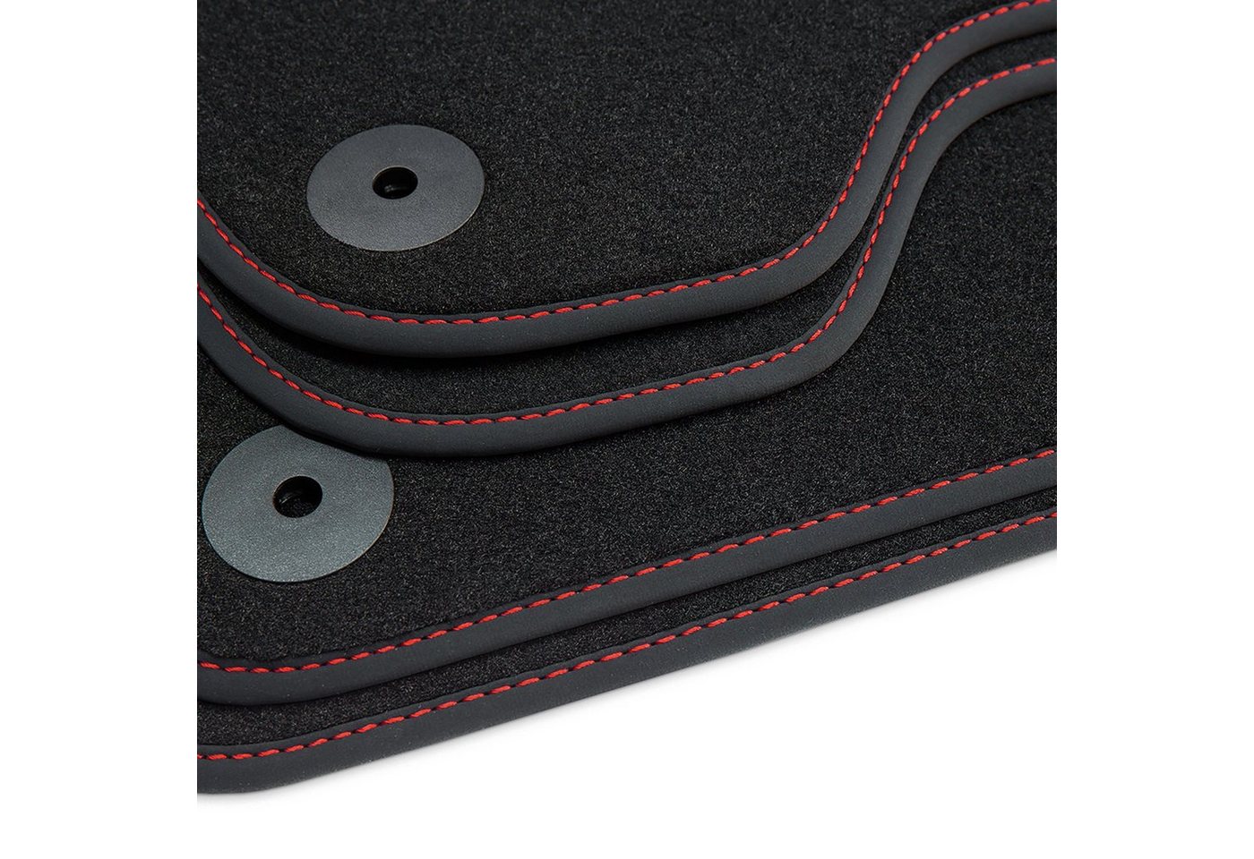 tuning-art Auto-Fußmatten 150R Automatten Set passgenau für Seat Altea XL Toledo 2004-2015