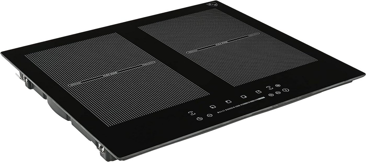 K&H Induktions-Kochfeld K&H® 4 Zonen FLEX Induktionskochfeld 59cm Autark Eingebaut IN-6804FLX, Einbaufähig und Autark Bild 5