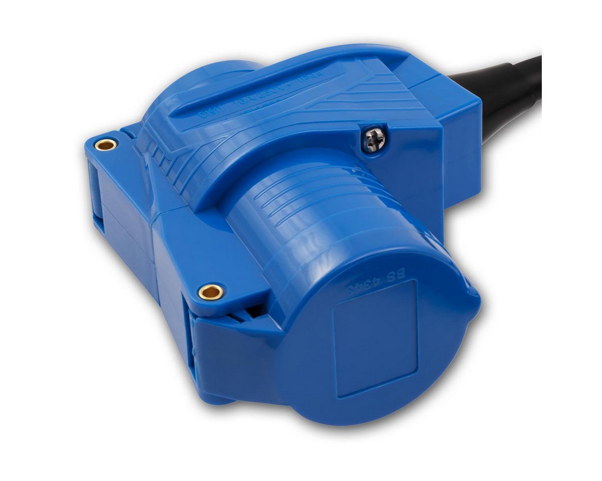 world-trading-net Adapterleitung 1,5m II Schuko-Stecker -> CEE-Kuppl CEE-Adapterkabel