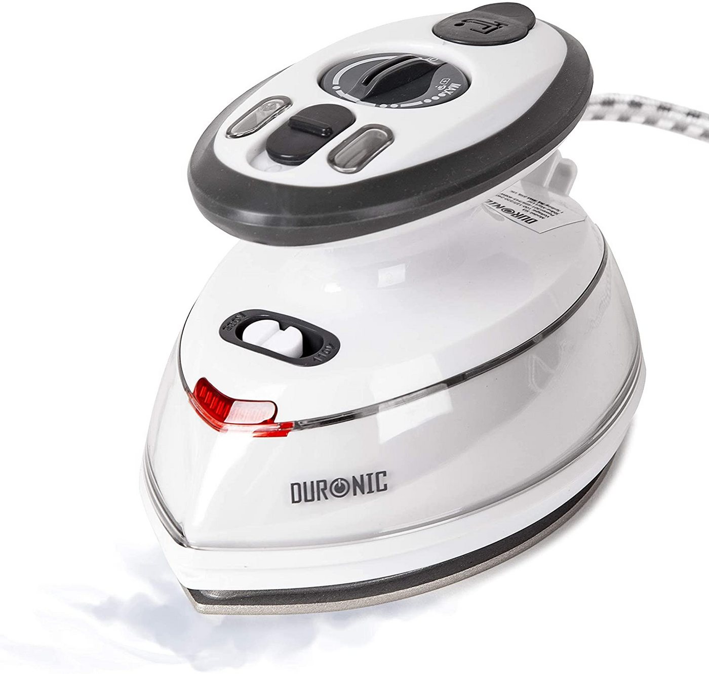 Duronic Reise-Dampfbügeleisen SI3 Reisebügeleisen, 400W Minibügeleisen, 35ml Wassertank Bild 4