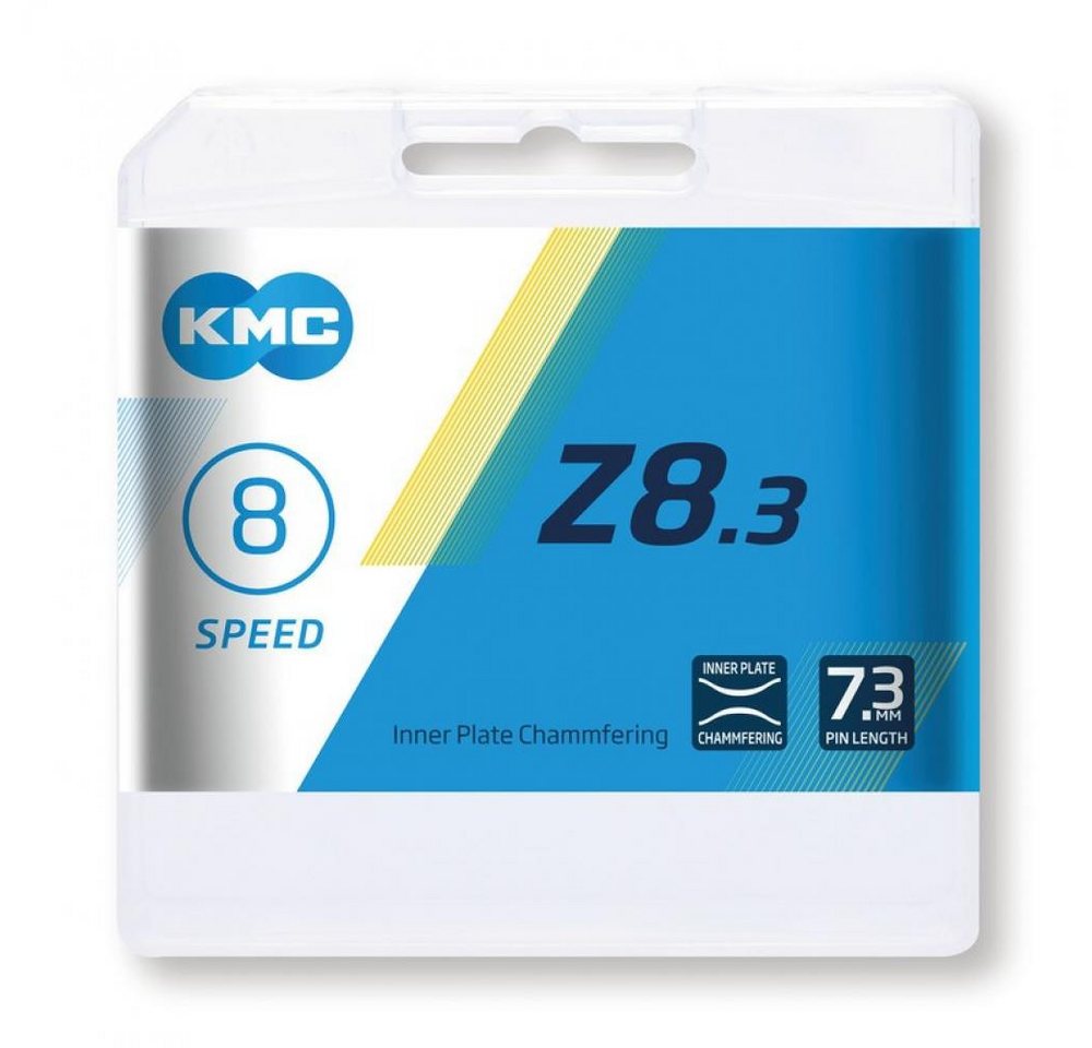 KMC Fahrradkette KMC Z8.3 Fahrradkette 6/7/8-fach - 114 Glieder, silber-grau Bild 2