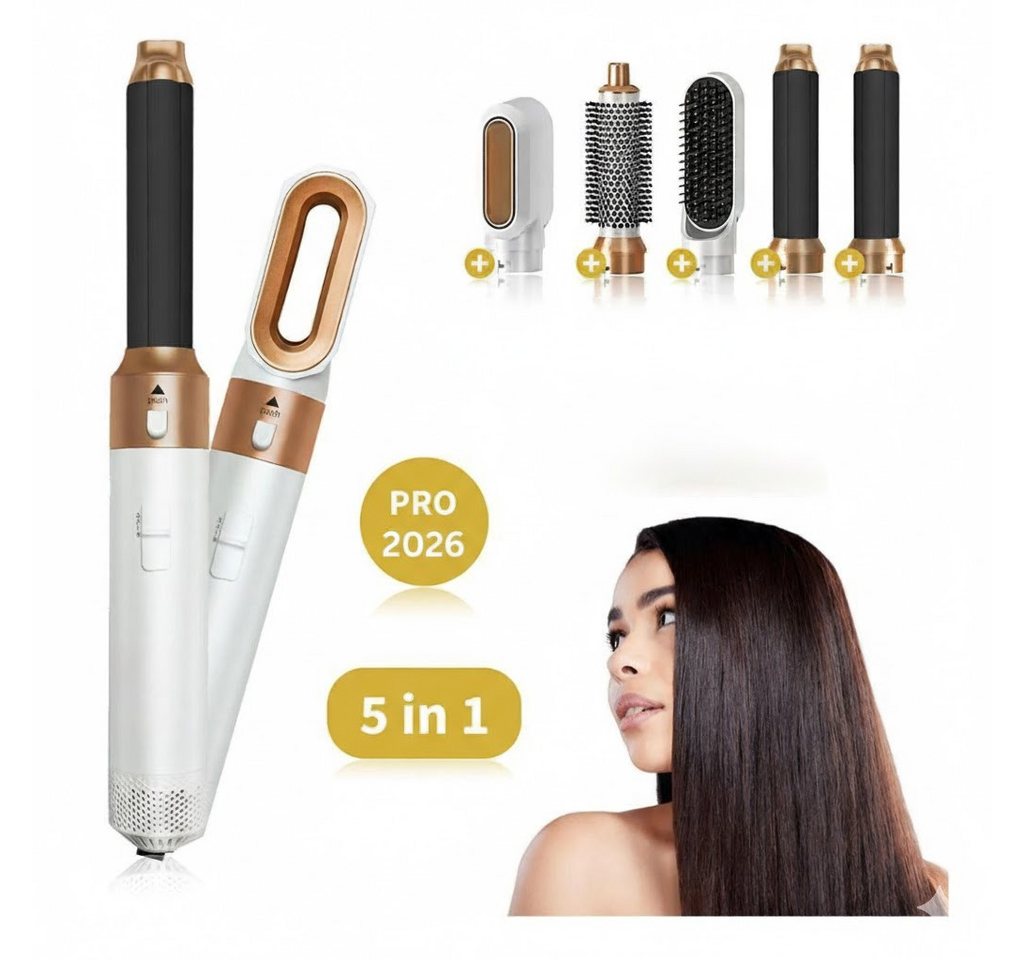 BELLABEAUTY Multihaarstyler Haarstyler, Airstyler, 5 in 1 Haarstyler, Warmluftbürste, Damengeschenk, Weihnachtsgeschenk, Hochwertige Vearbeitung Bild 3