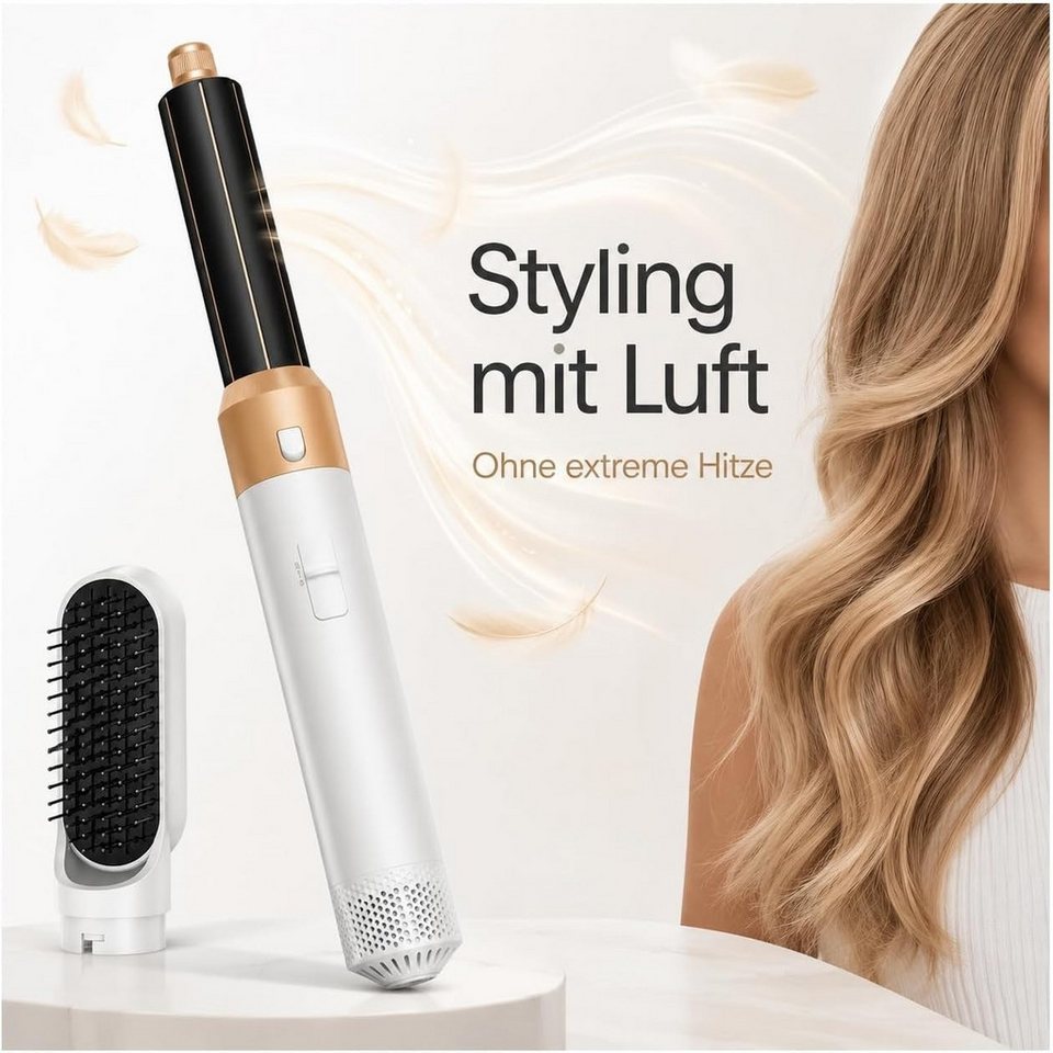 BELLABEAUTY Multihaarstyler Haarstyler, Airstyler, 5 in 1 Haarstyler, Warmluftbürste, Damengeschenk, Weihnachtsgeschenk, Hochwertige Vearbeitung Bild 5