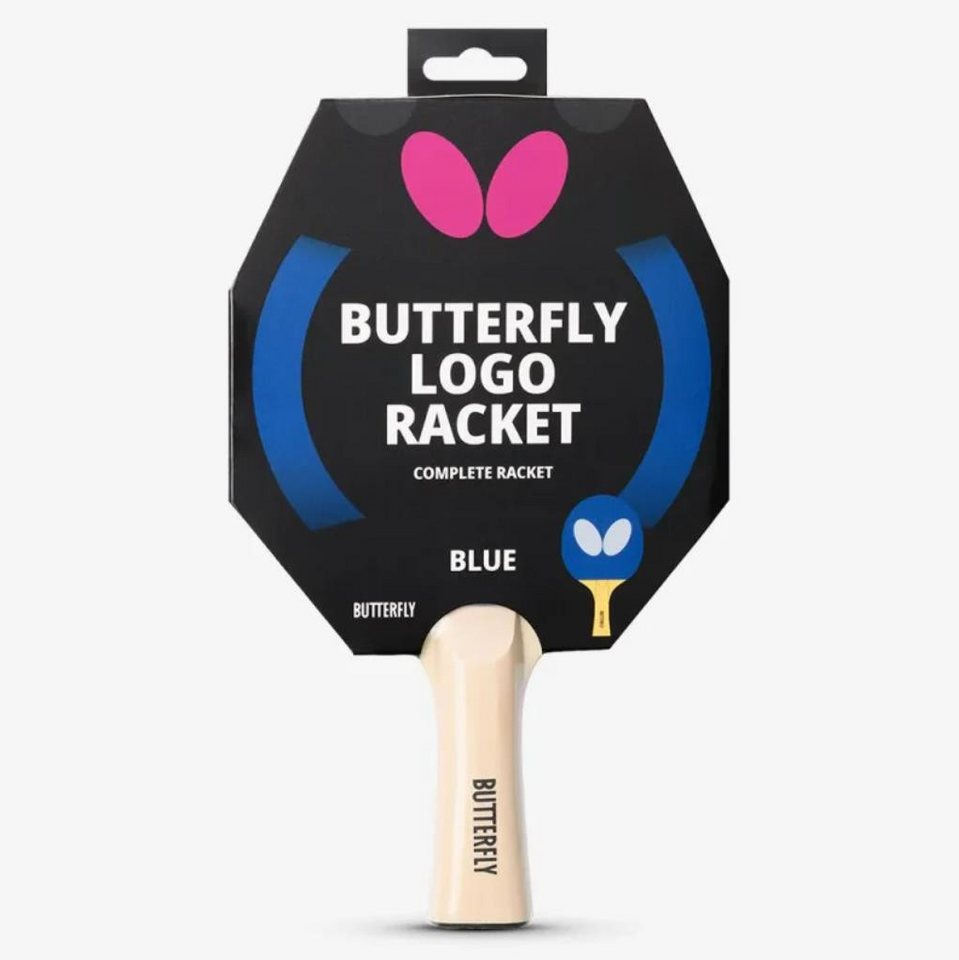 Butterfly Tischtennisschläger Tischtennisschläger Logo Blau, Tischtennis Schläger Kompaktschläger Table Tennis Bat Racket Bild 2