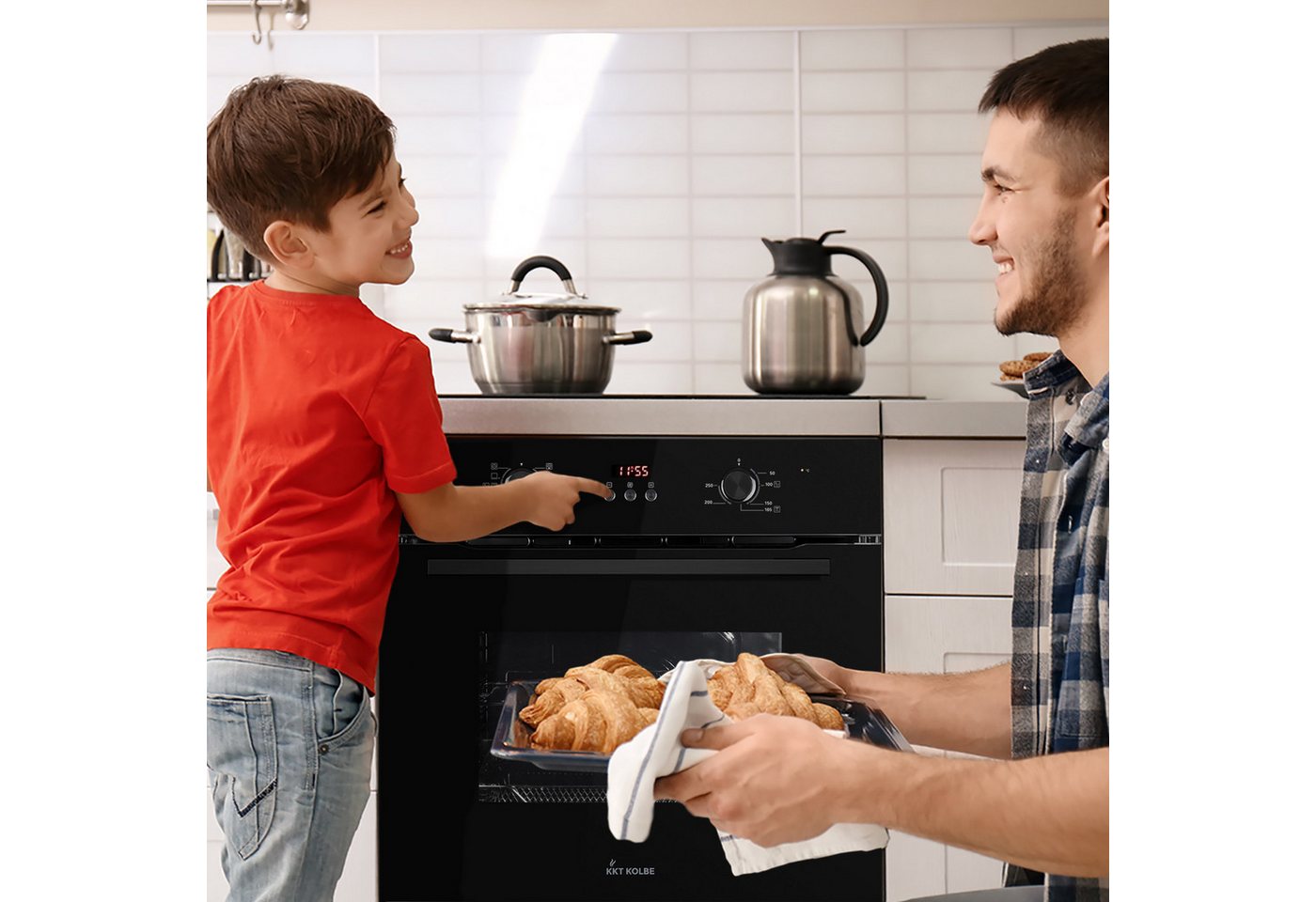KKT KOLBE Einbaubackofen Backofen Elektroherd BO8010FB, Katalyse, DampfClean, 60cm / Einbauherd / Kochmulde / Heißluft / AirFry / Katalyse Bild 3
