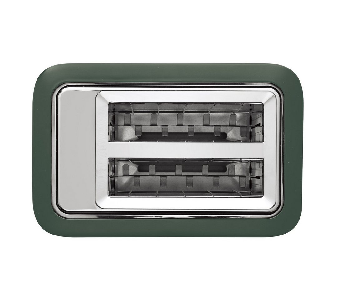 BerlingerHaus Toaster Mattgrün, 2 kurze Schlitze, für 2 Scheiben, 870 W, LED-Display, 7 Bräunungsstufen, Auftau- & Aufwärmfunktion Bild 2