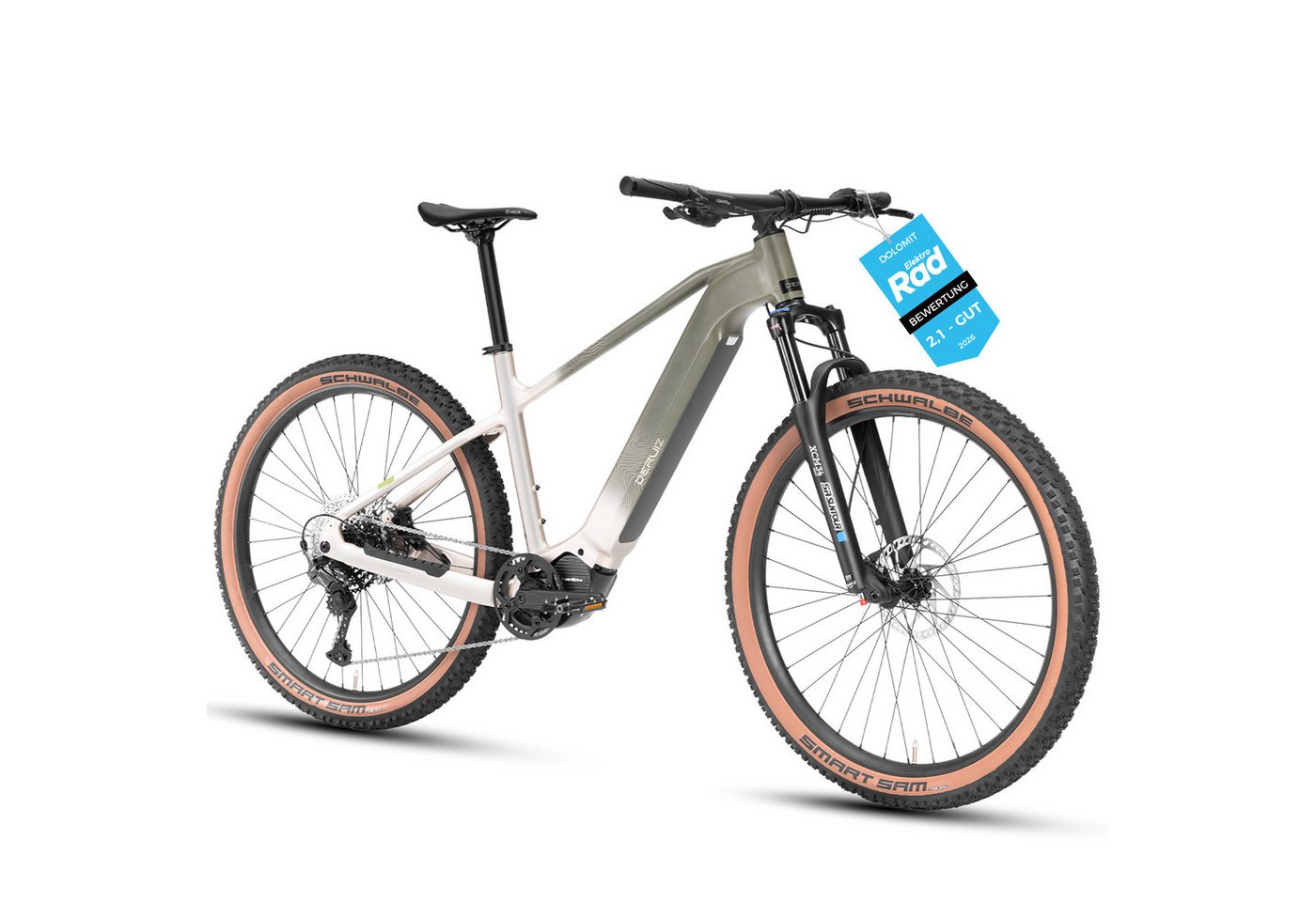 DERUIZ E-Bike Mountainbike Dolomit 29 Zoll, 110 Nm Mittelmotor, max. 180km, Drehmomentsensor, 11 Gang SHIMANO CUES ASLU6000T1R Schaltwerk, Kettenschaltung, Mittelmotor, 720 Wh, (Trittfrequenz- und Drehmomentsensor Für Damen und Herren) Bild 5