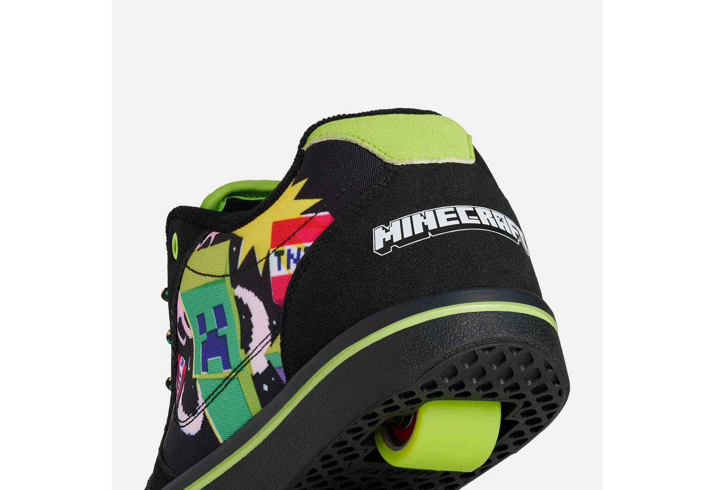Heelys Rollschuhe x Minecraft Pro 25, Sneaker mit 1 Rolle pro Schuh