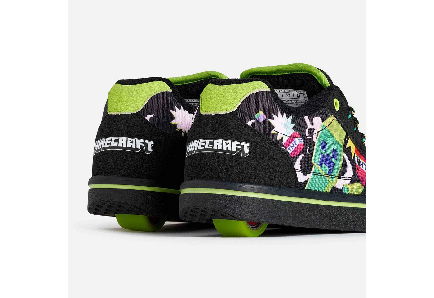 Heelys Rollschuhe x Minecraft Pro 25, Sneaker mit 1 Rolle pro Schuh Bild 4
