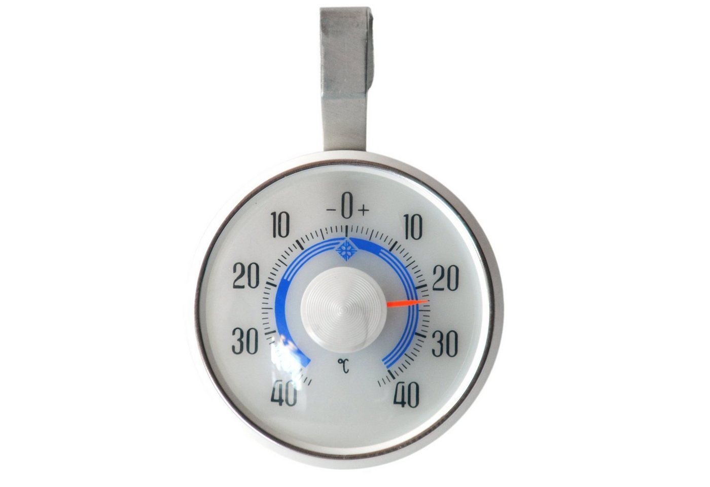 HR Autocomfort Raumthermometer Bimetall Thermometer zum einhängen mit Metallhaken -40° bis +50° Grad