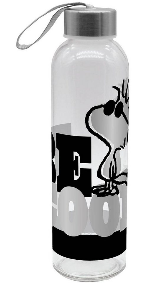 Geda Labels GmbH Trinkflasche Peanuts Be Cool, Schwarz, 500ml, spülmaschinengeeignet Bild 3